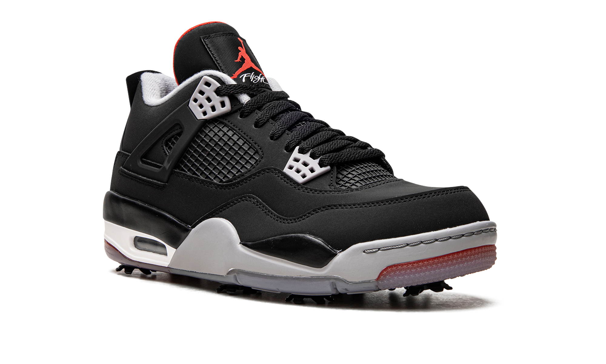 jordan 4 retro golf bred+CU9981-002+diagnol right view