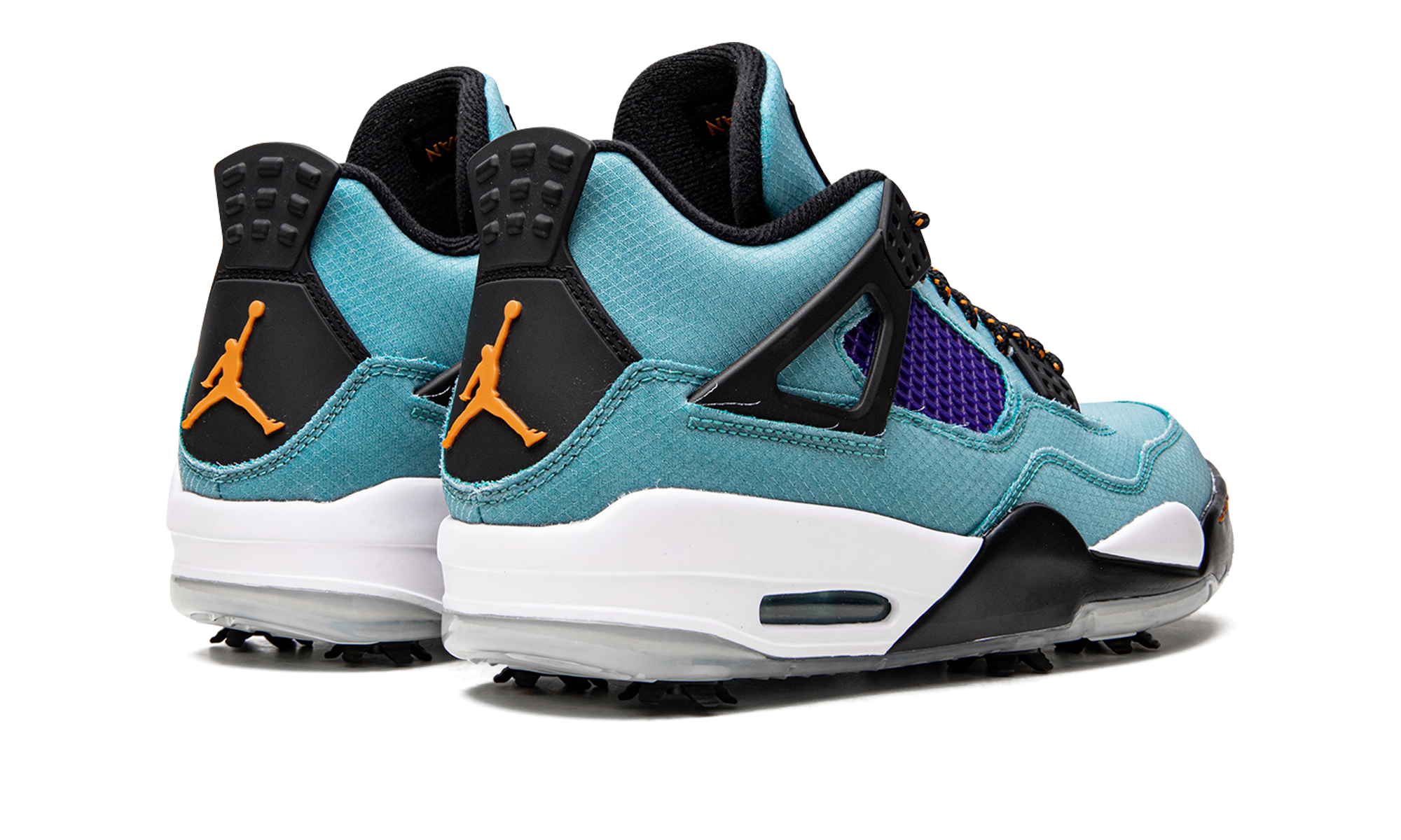 jordan 4 retro golf us open torrey pines pack acg+CZ2439-300+diagnol right behind view
