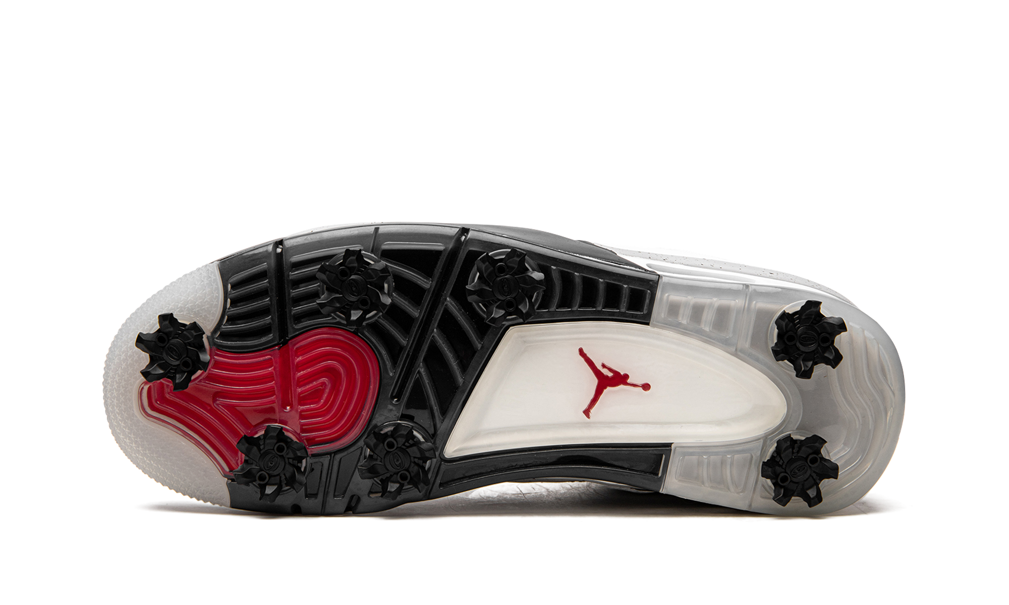 jordan 4 retro golf white cement+CU9981-100+bottom view