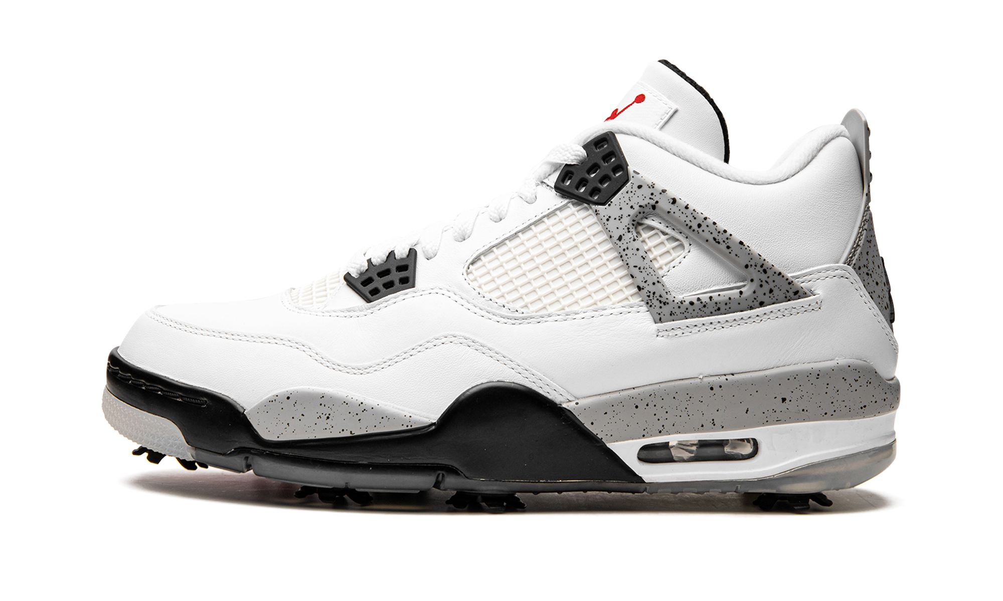 jordan 4 retro golf white cement+CU9981-100+diagnol right view 1