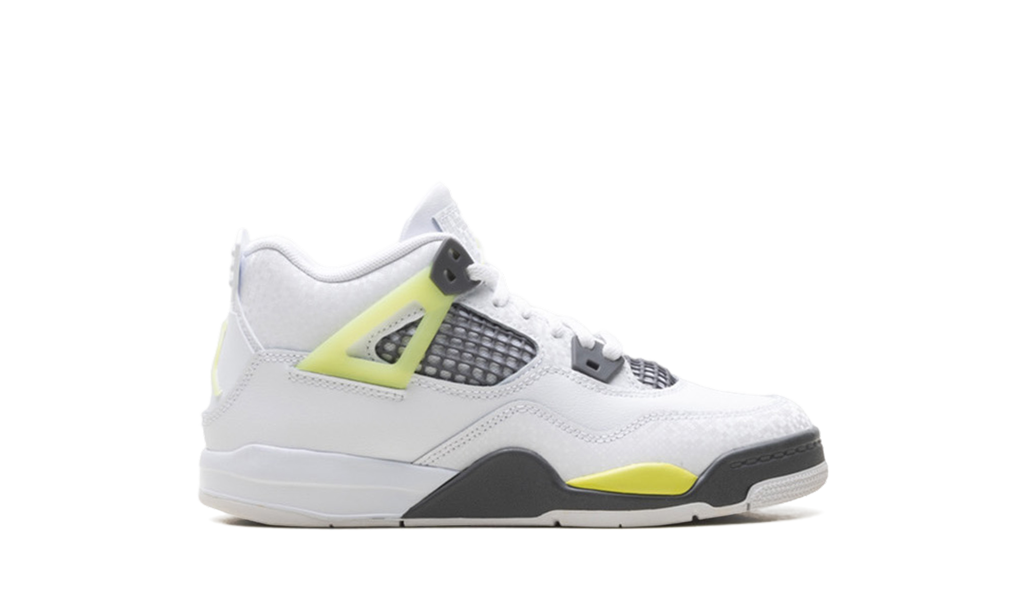 jordan 4 retro light lemon twist ps+HJ5991-100+right view