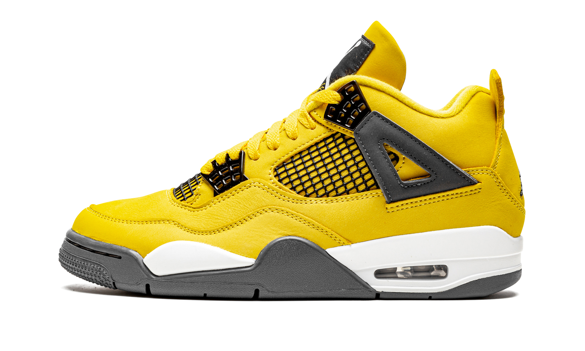 jordan 4 retro lightning 2021+CT8527-700+diagnol right view 1