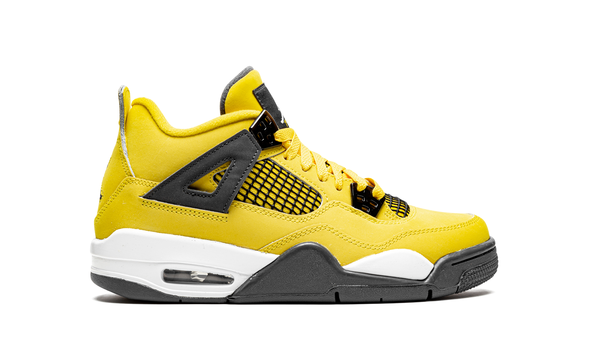 jordan 4 retro lightning 2021 gs+408452-700+right view