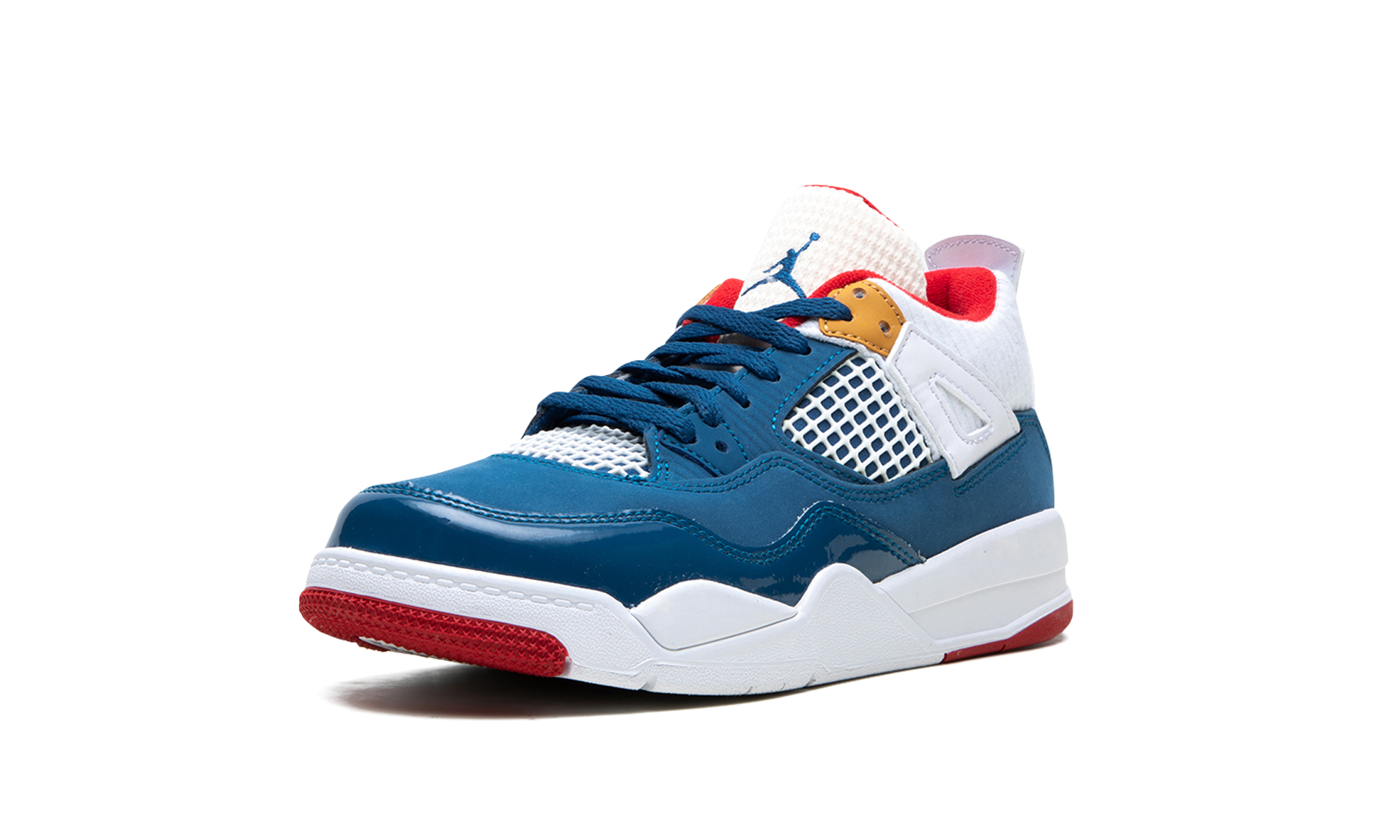 jordan 4 retro messy room ps+DR6953-400+left diagnol single view