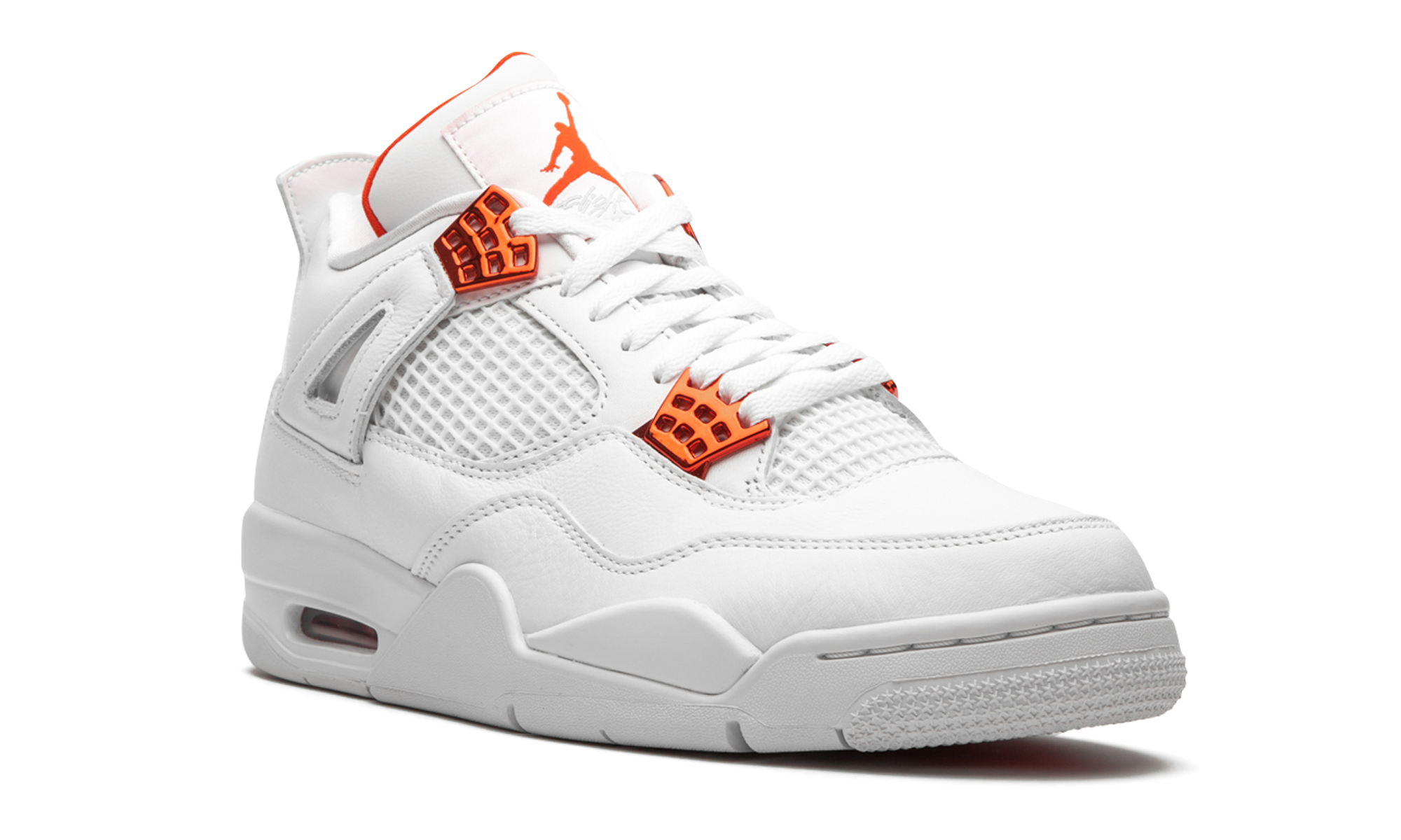 jordan 4 retro metallic orange+CT8527-118+diagnol right view