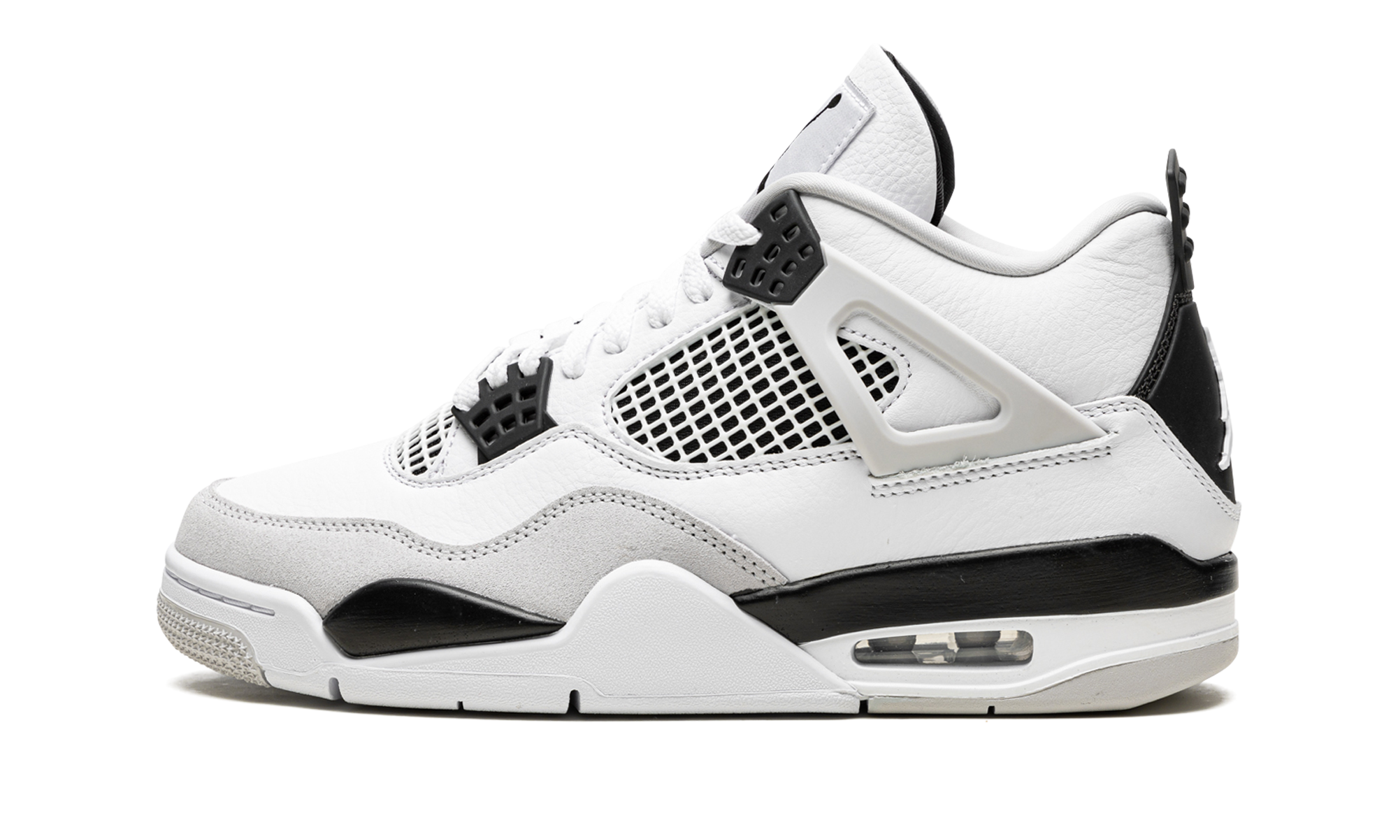 jordan 4 retro military black+DH6927-111+diagnol right view 1