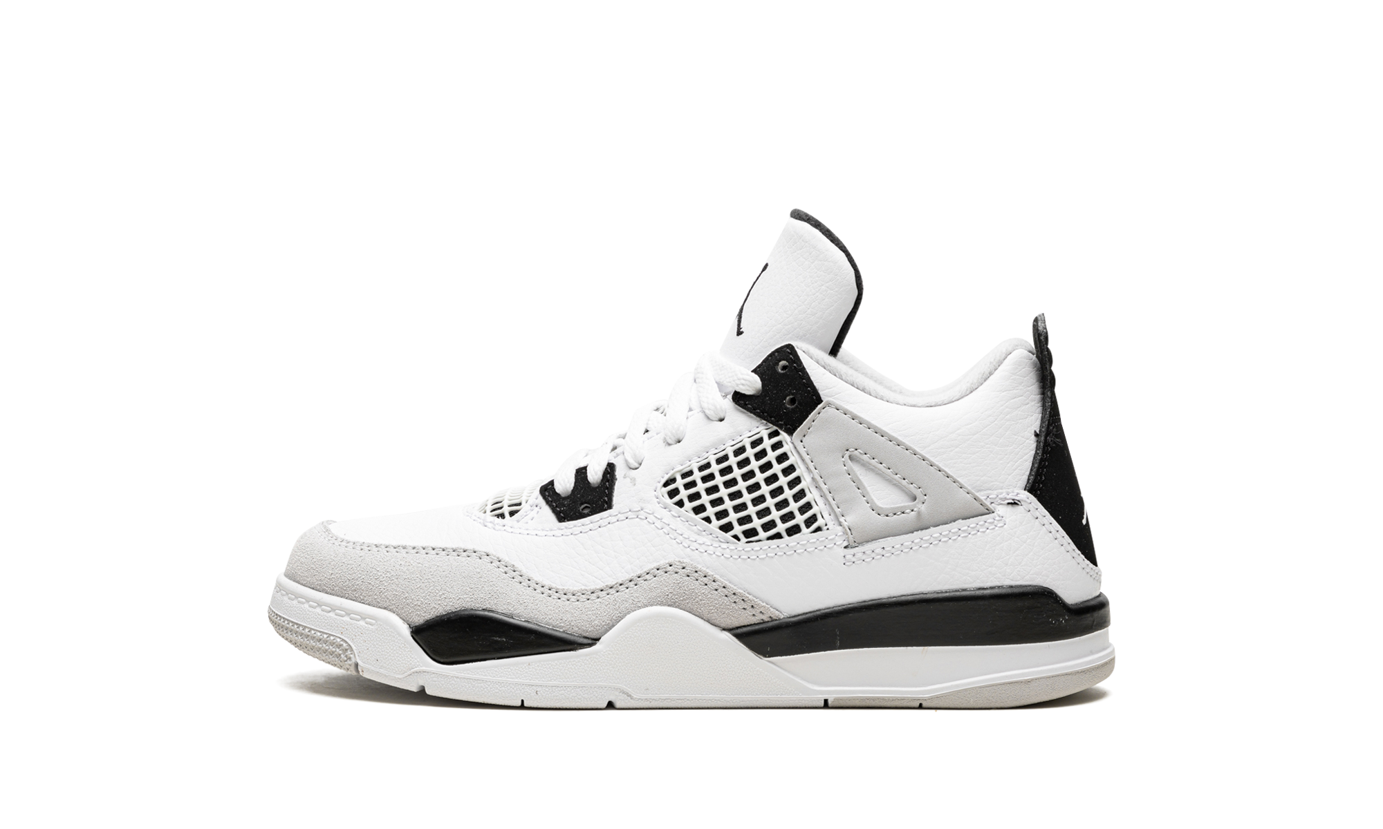 jordan 4 retro military black ps+BQ7669-111+diagnol right view 1