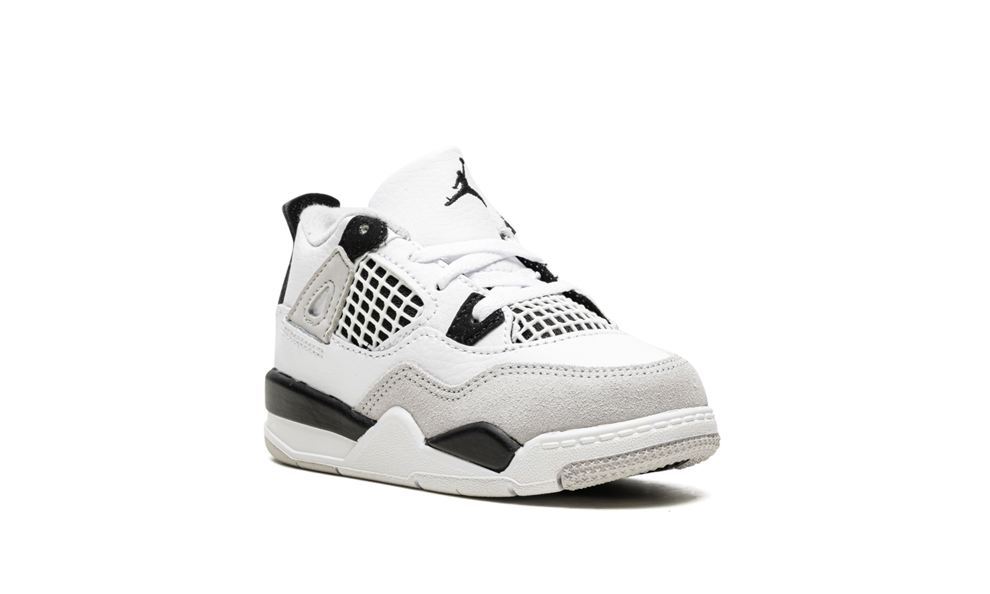 jordan 4 retro military black td+BQ7670-111+diagnol right view
