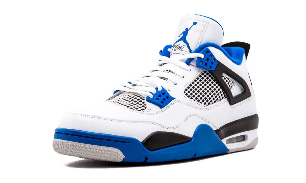jordan 4 retro motorsports 2017+308497-117+left diagnol single view