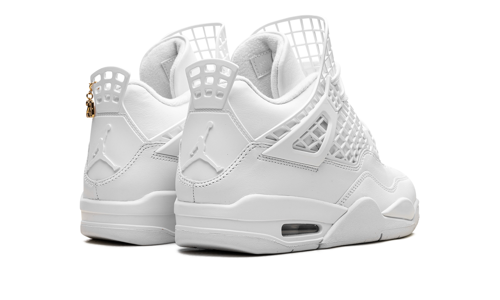 jordan 4 retro net white women s+FN7251-107+diagnol right behind view