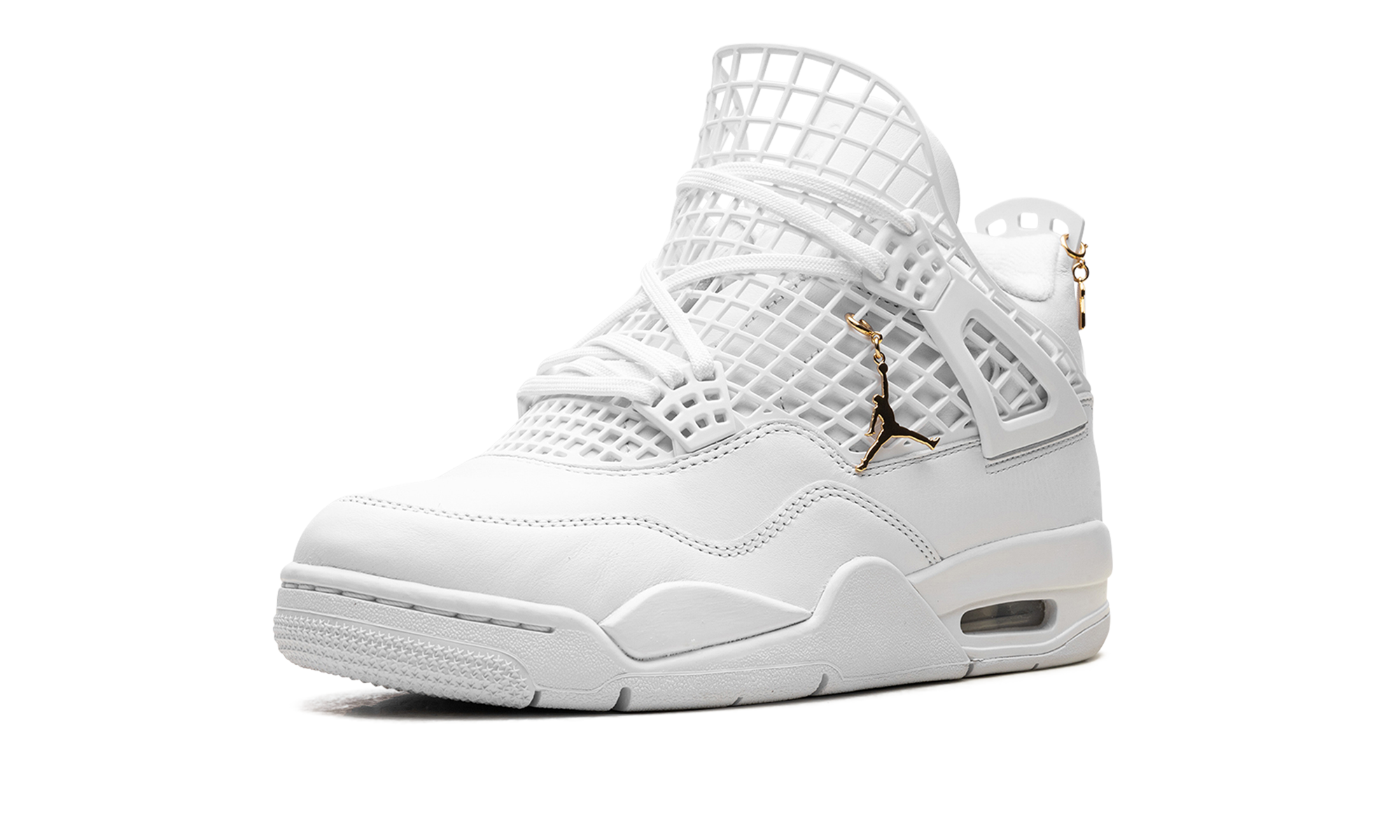 jordan 4 retro net white women s+FN7251-107+left diagnol single view