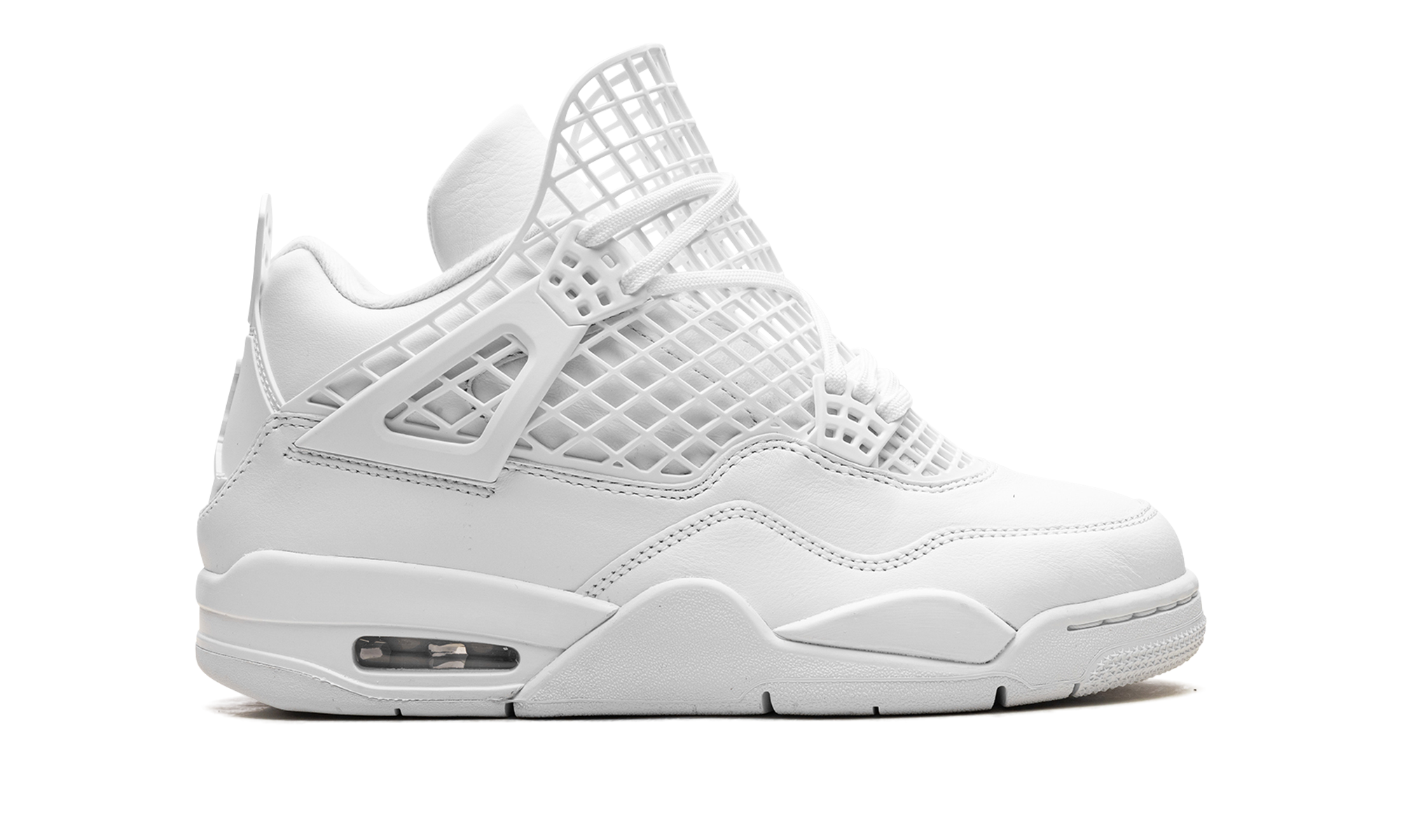 jordan 4 retro net white women s+FN7251-107+right view