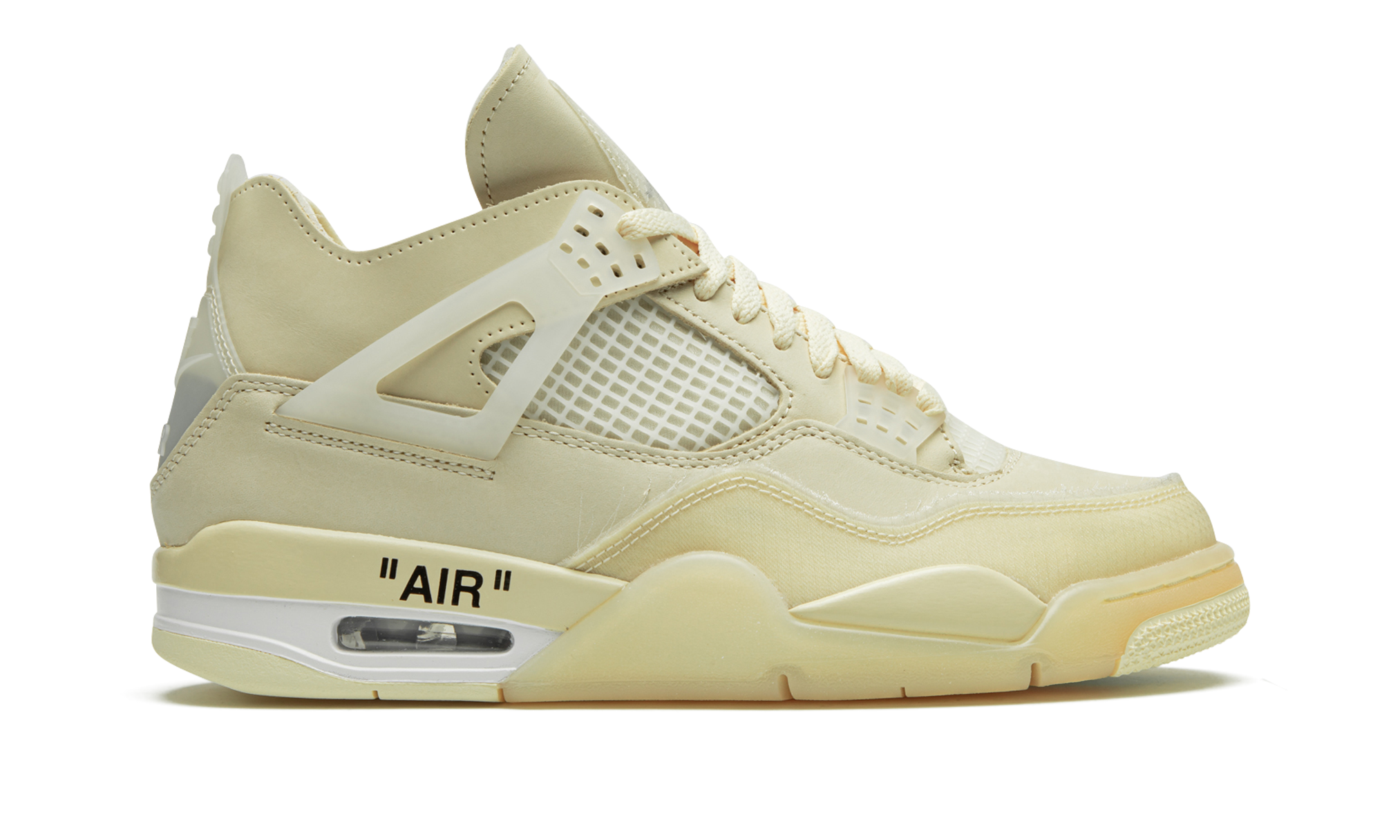 jordan 4 retro off white sail women s+CV9388-100+right view
