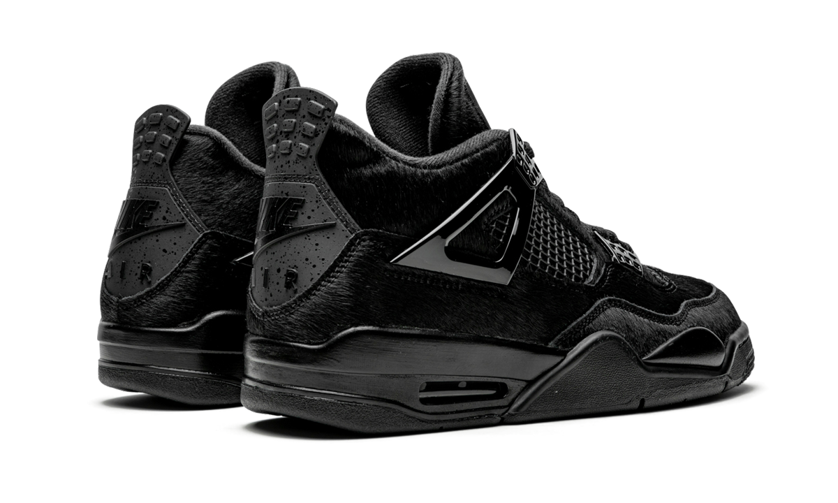 jordan 4 retro olivia kim no cover women s+CK2925-001+diagnol right behind view