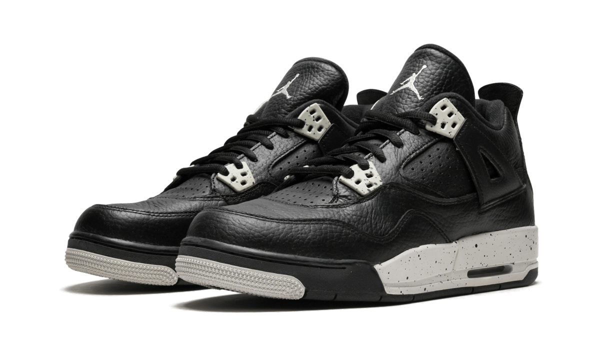 jordan 4 retro oreo 2015 gs+408452-003+diagnol left view