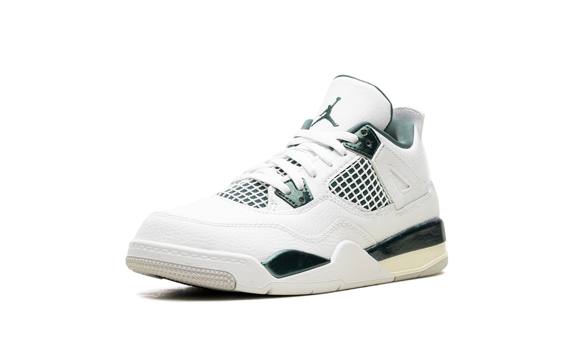 jordan 4 retro oxidized green ps+BQ7669-103+left diagnol single view