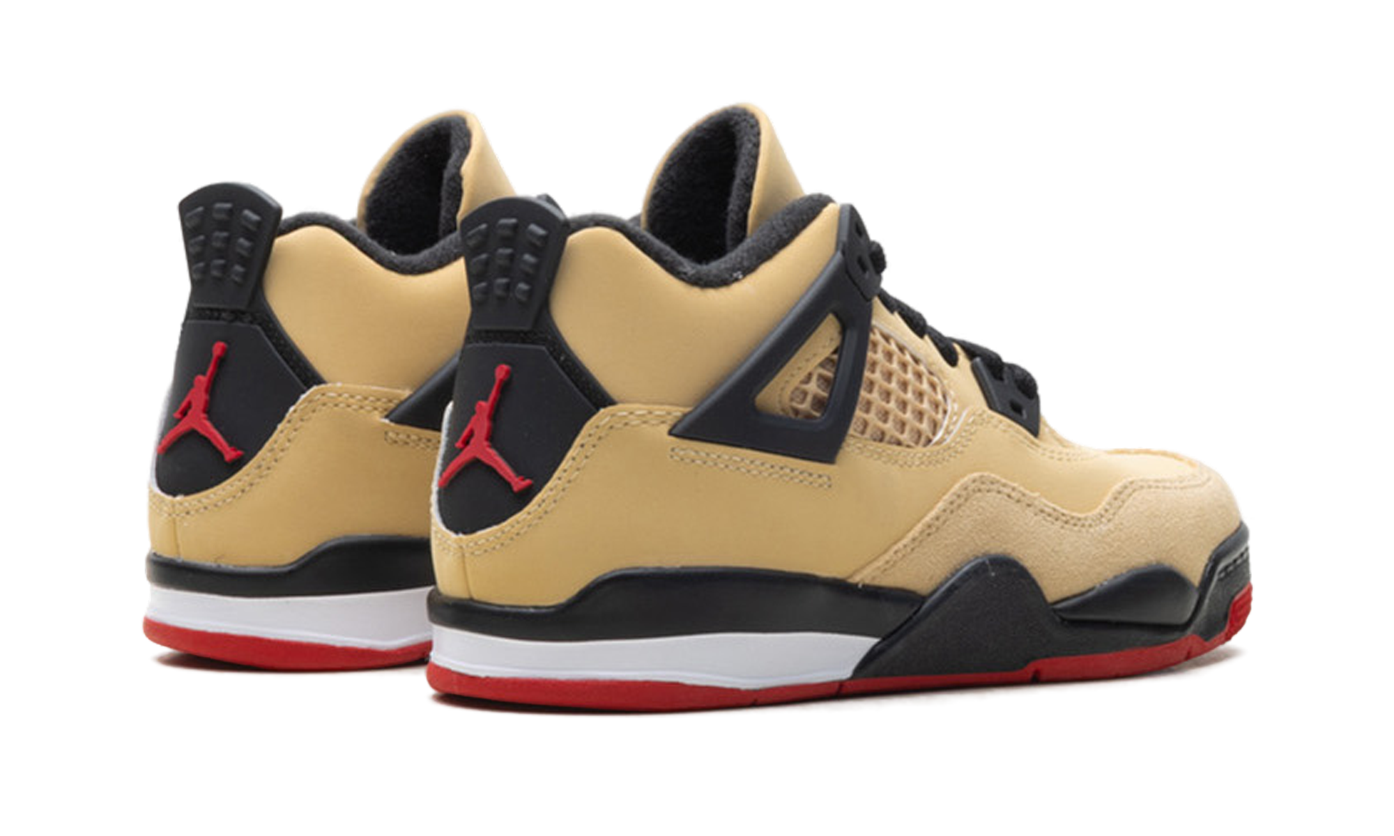 jordan 4 retro pizza ps+IH2093-200+diagnol right behind view
