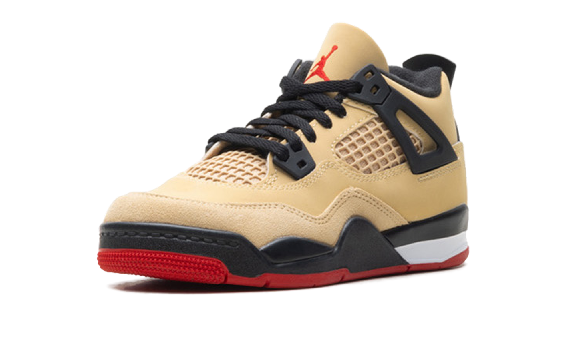 jordan 4 retro pizza ps+IH2093-200+left diagnol single view