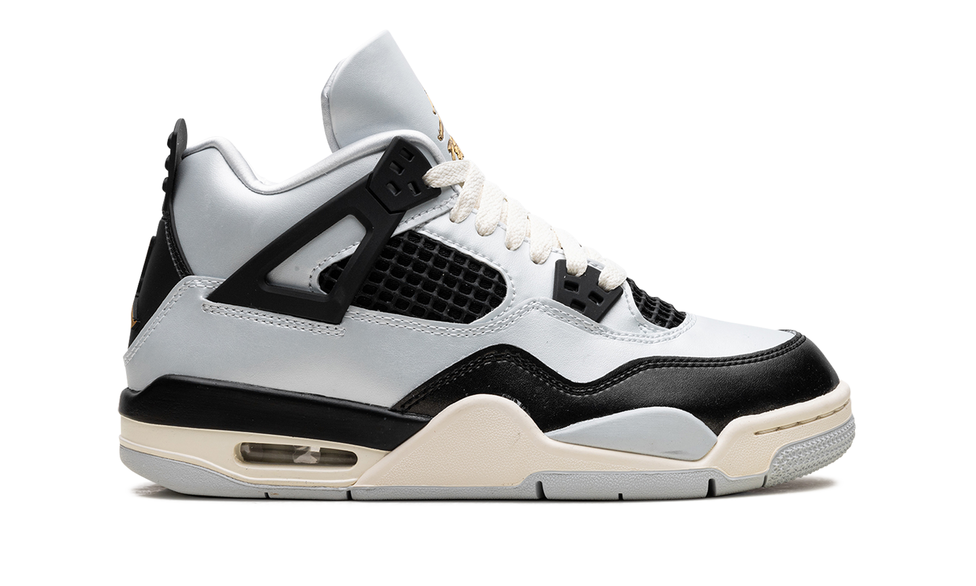jordan 4 retro platinum gold gs+FZ8585-070+right view
