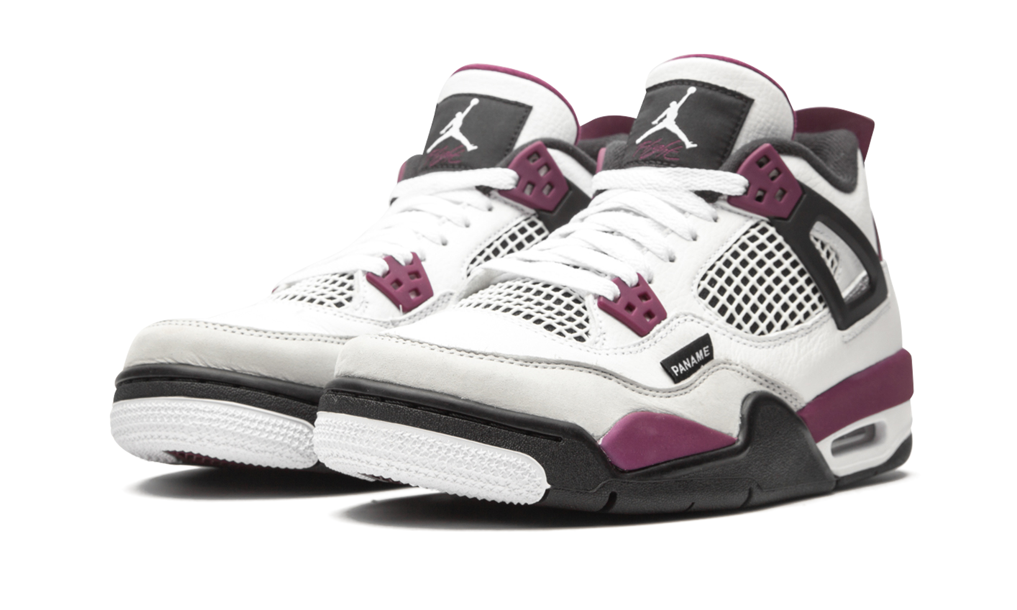 jordan 4 retro psg paris saint germain gs+CZ6509-100+diagnol left view