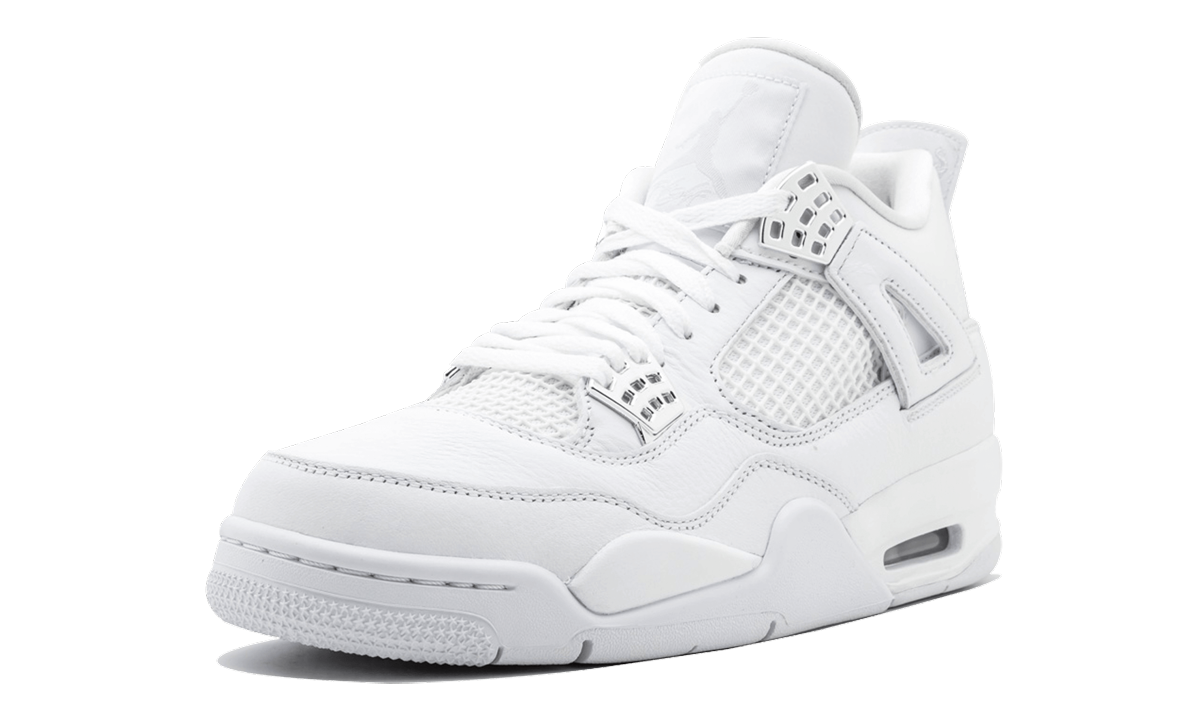 jordan 4 retro pure money 2017+308497-100+left diagnol single view