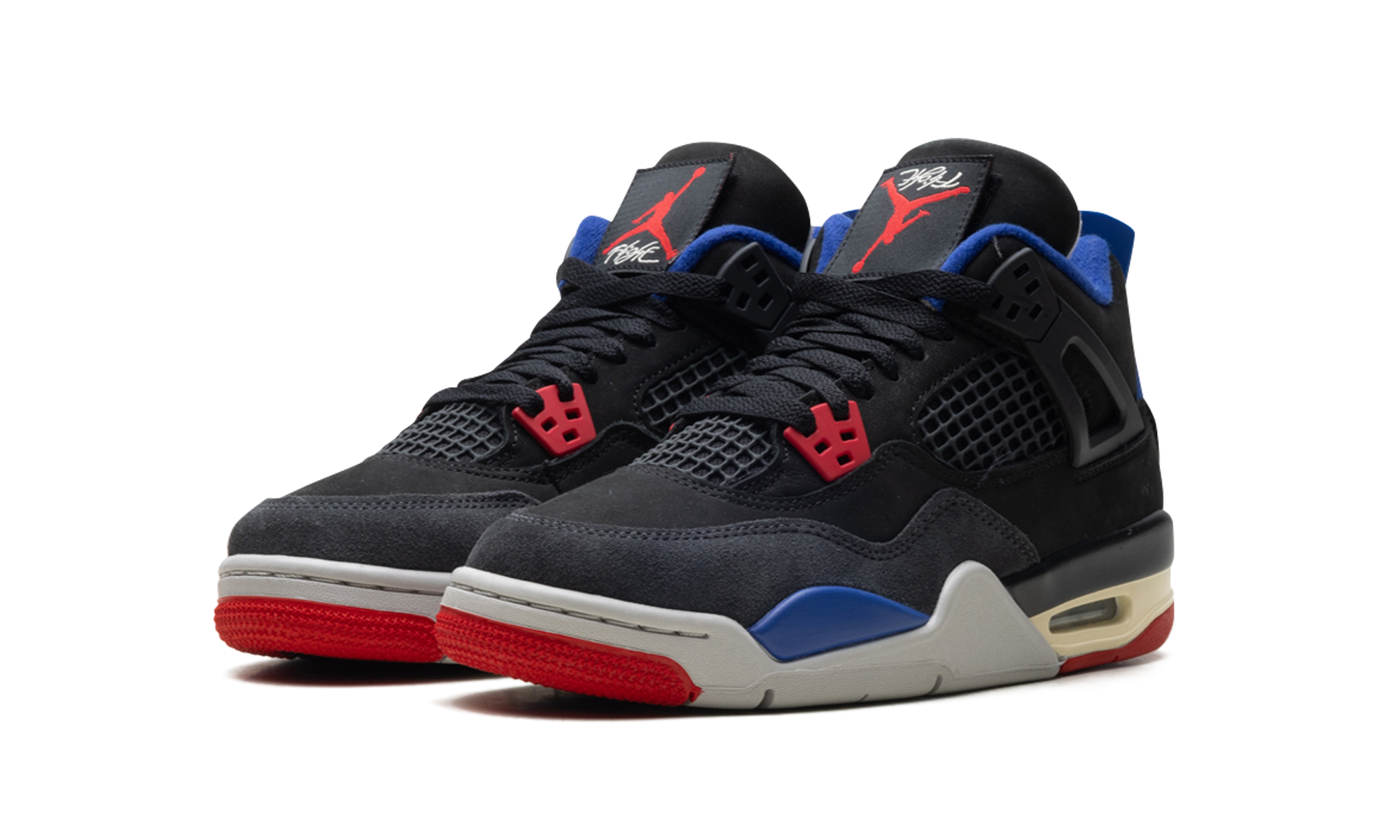 jordan 4 retro rare air gs+IB4171-003+diagnol left view