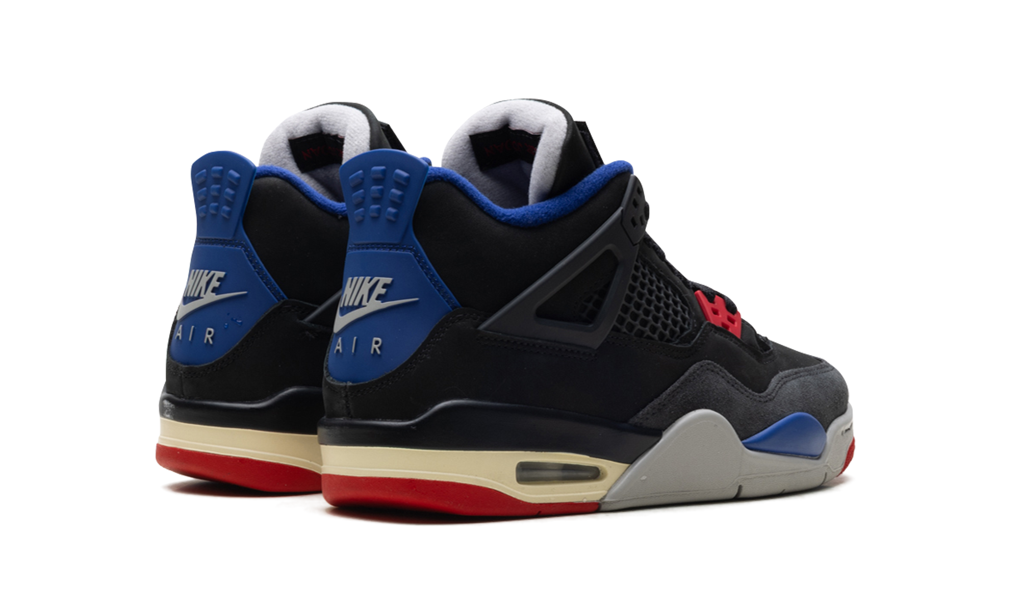 jordan 4 retro rare air gs+IB4171-003+diagnol right behind view