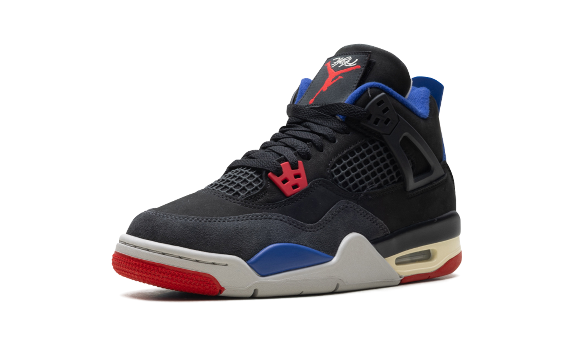 jordan 4 retro rare air gs+IB4171-003+left diagnol single view