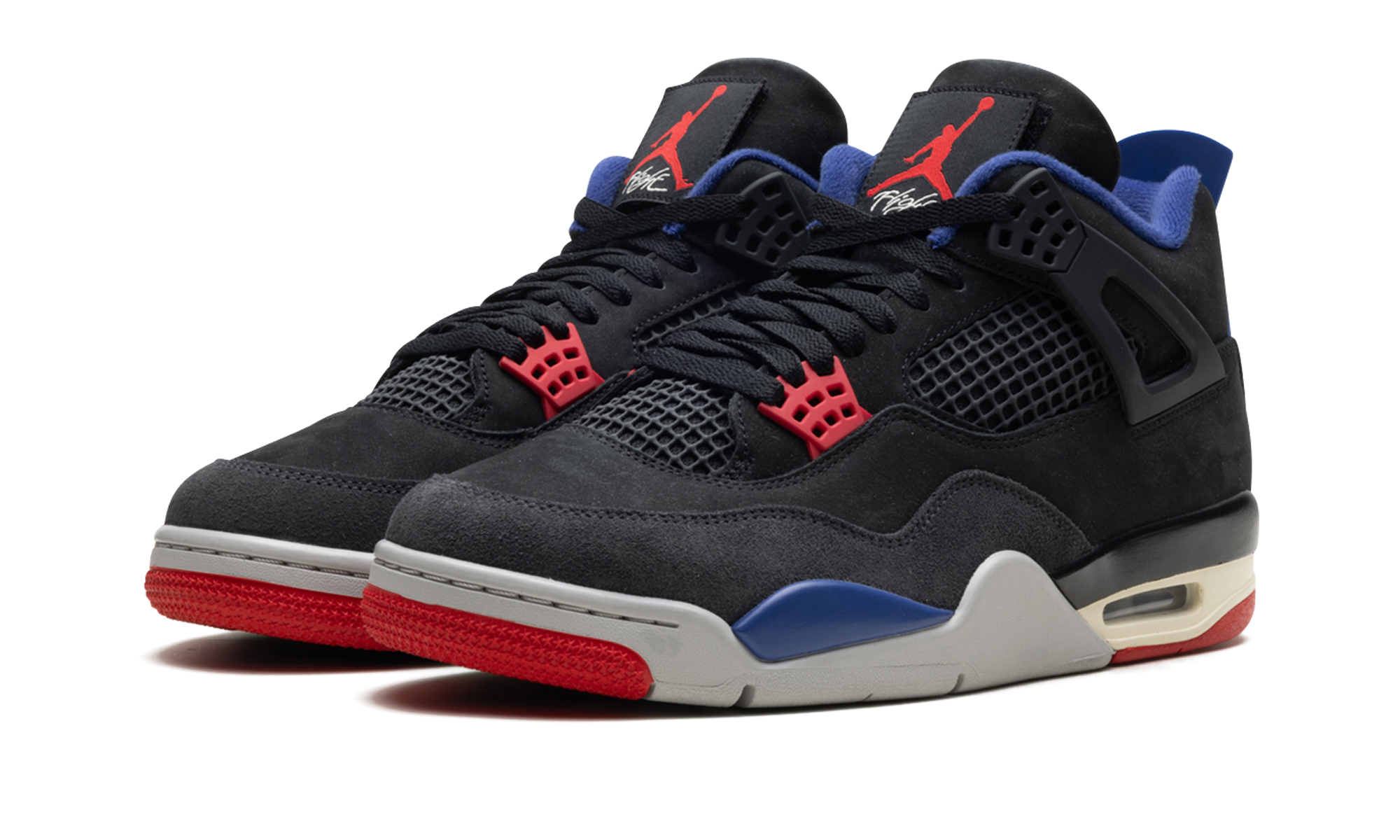 jordan 4 retro rare air white lettering+FV5029-003+diagnol left view