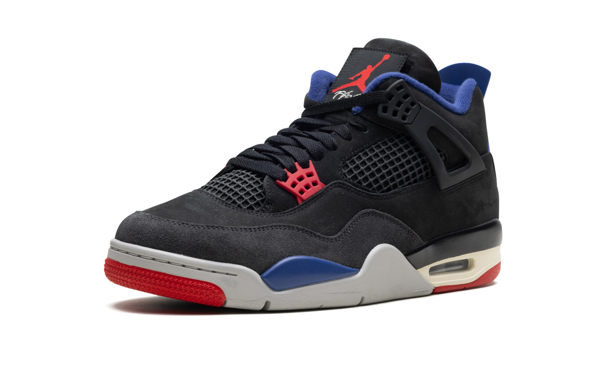 jordan 4 retro rare air white lettering+FV5029-003+left diagnol single view