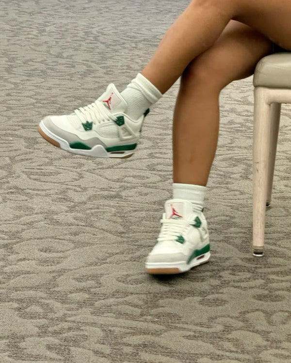 Jordan 4 Retro SB Pine Green, Lifestyle View 2, SKU DR5415-103