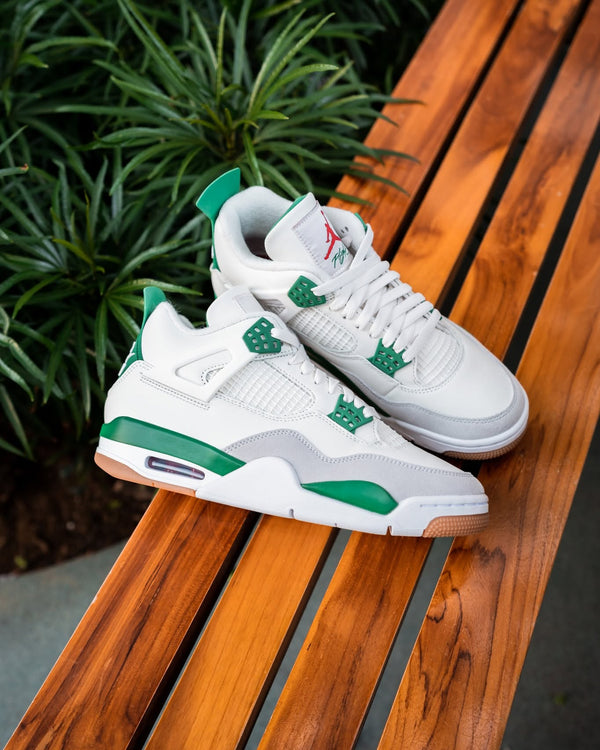 Jordan 4 Retro SB Pine Green, Lifestyle View 1, SKU DR5415-103
