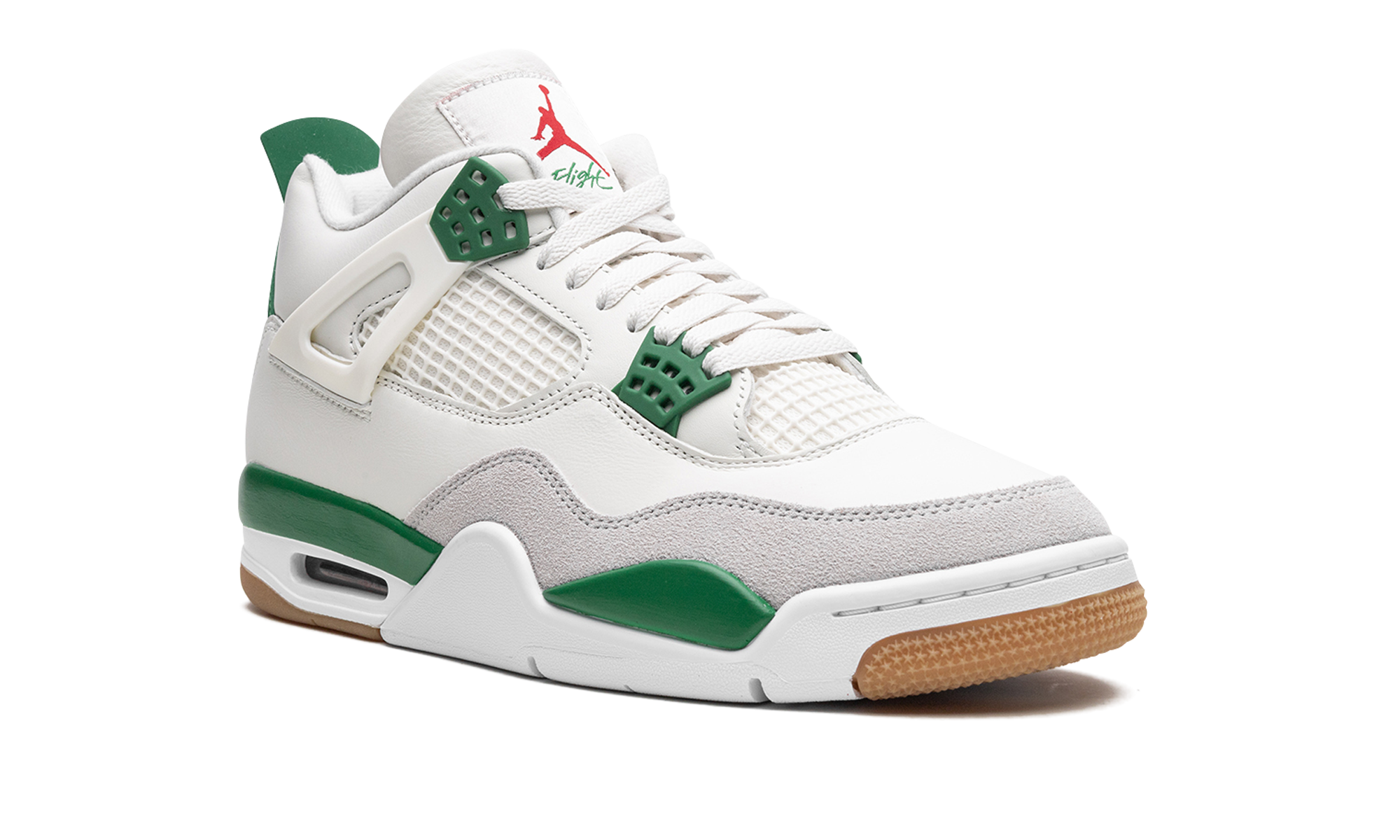 jordan 4 retro sb pine green+DR5415-103+diagnol right view
