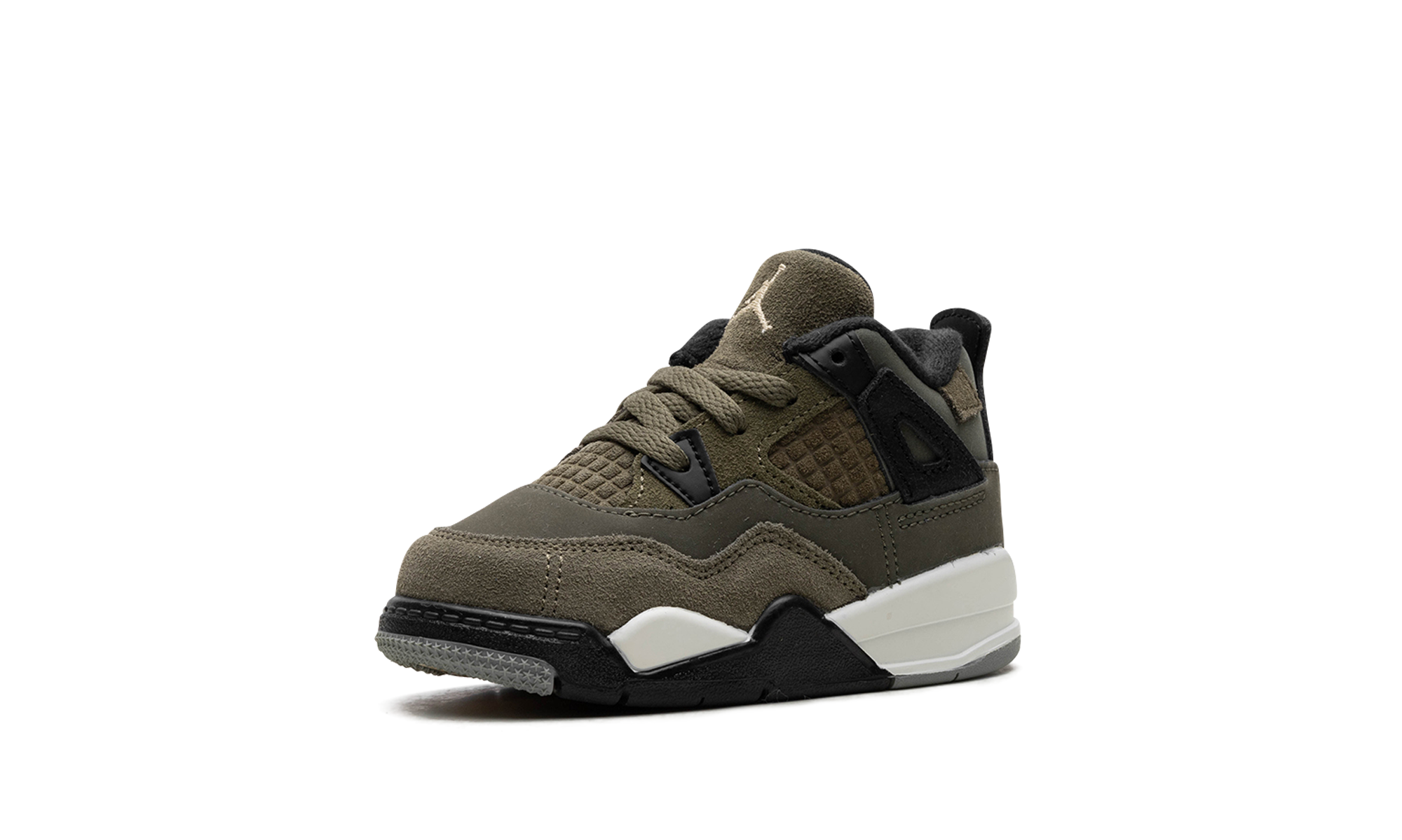 jordan 4 retro se craft medium olive td+FB9930-200+left diagnol single view
