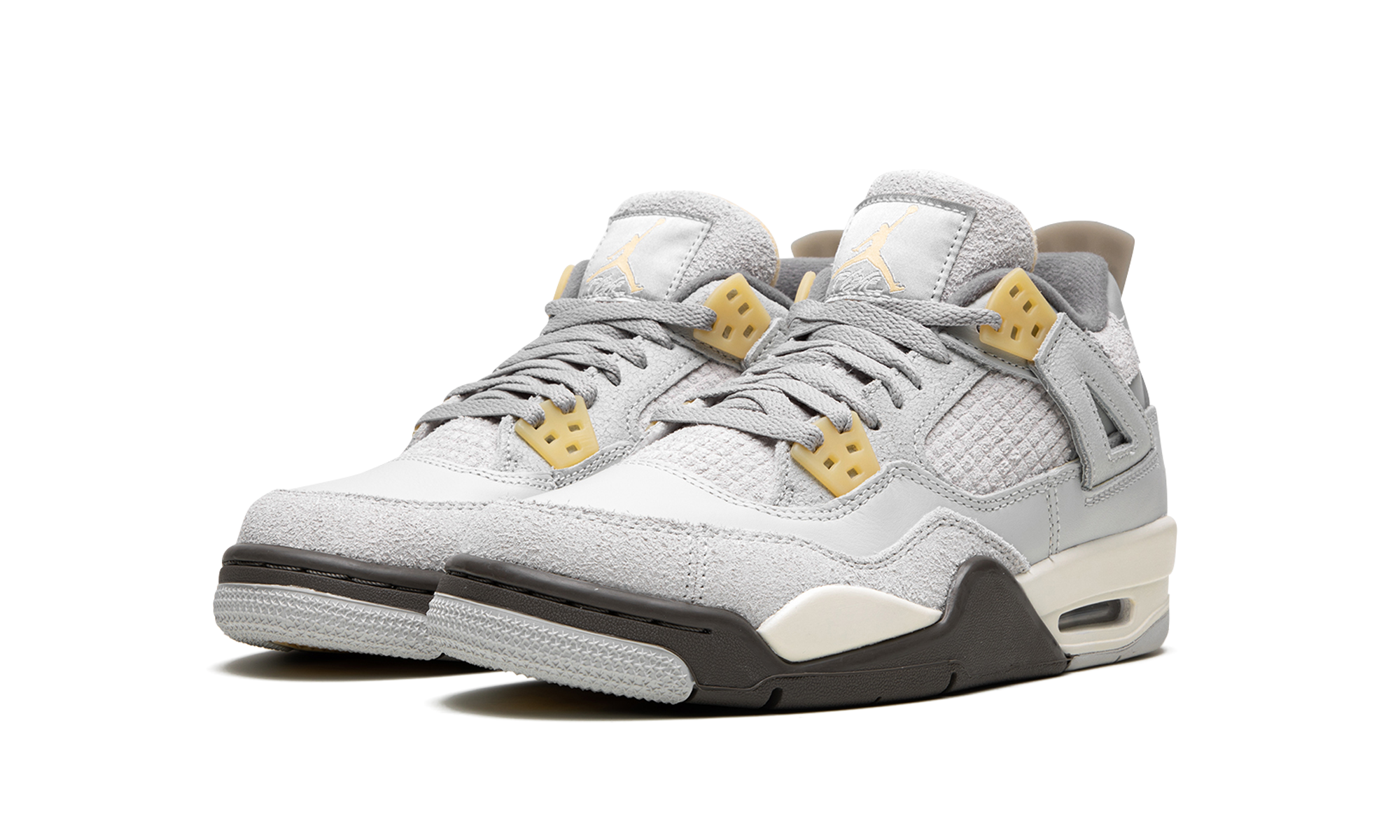 jordan 4 retro se craft photon dust gs+DV2262-021+diagnol left view