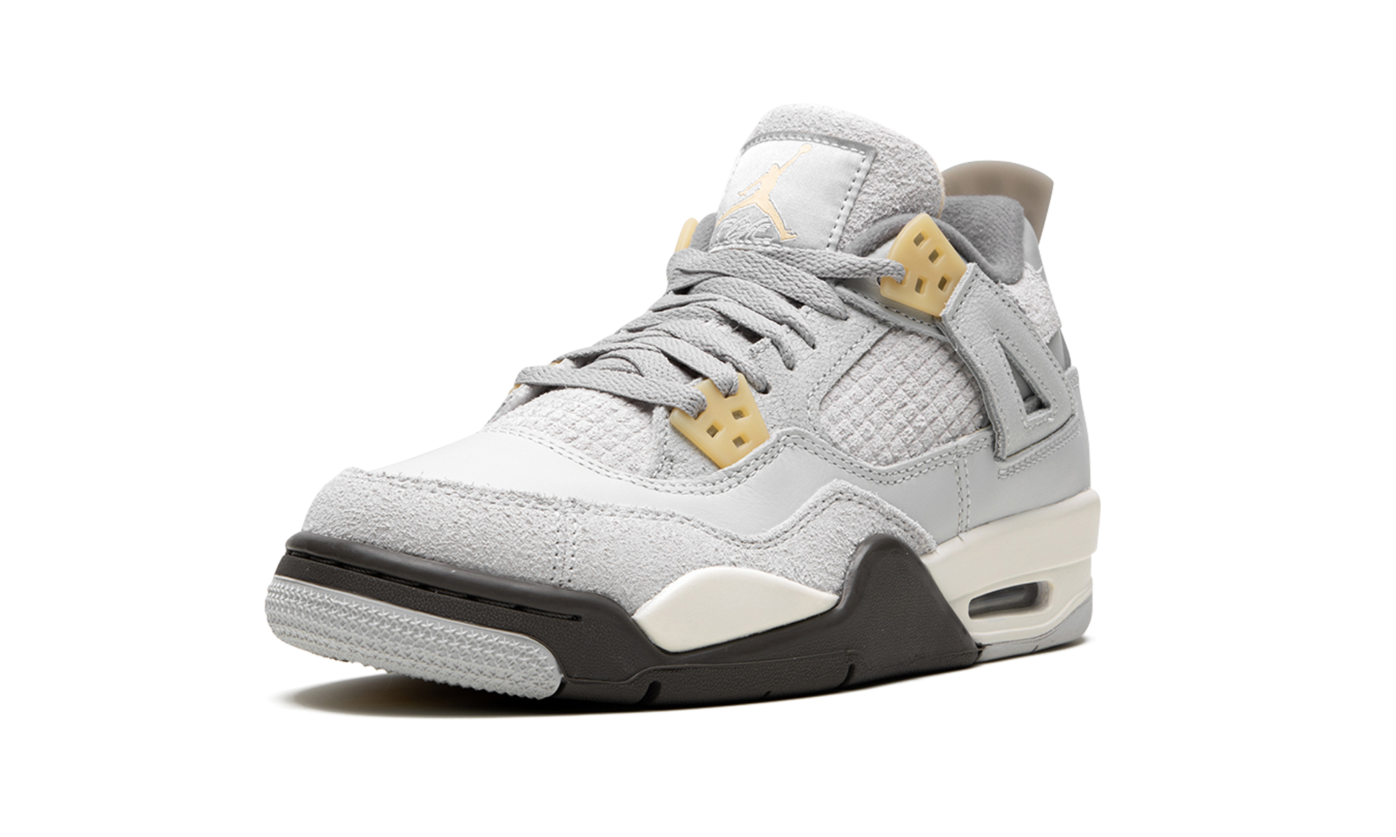 jordan 4 retro se craft photon dust gs+DV2262-021+left diagnol single view