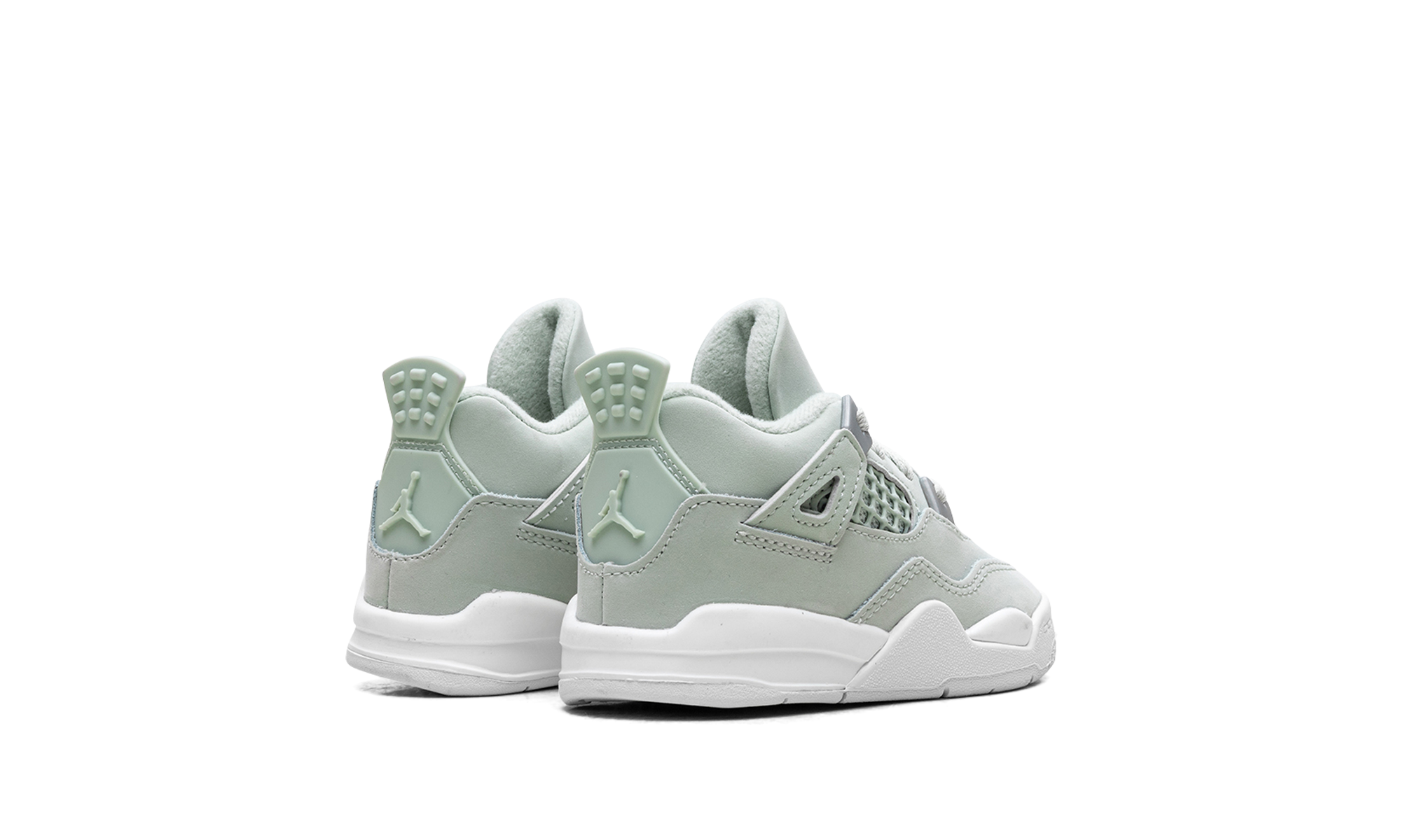 jordan 4 retro seafoam sail td+HV4384-003+diagnol right behind view