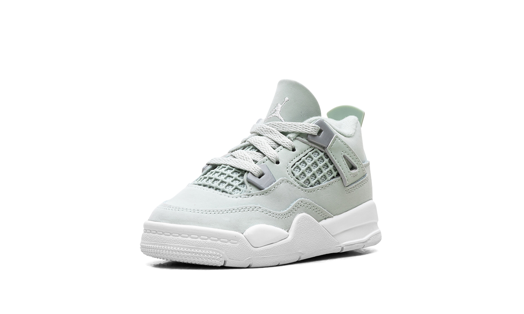 jordan 4 retro seafoam sail td+HV4384-003+left diagnol single view