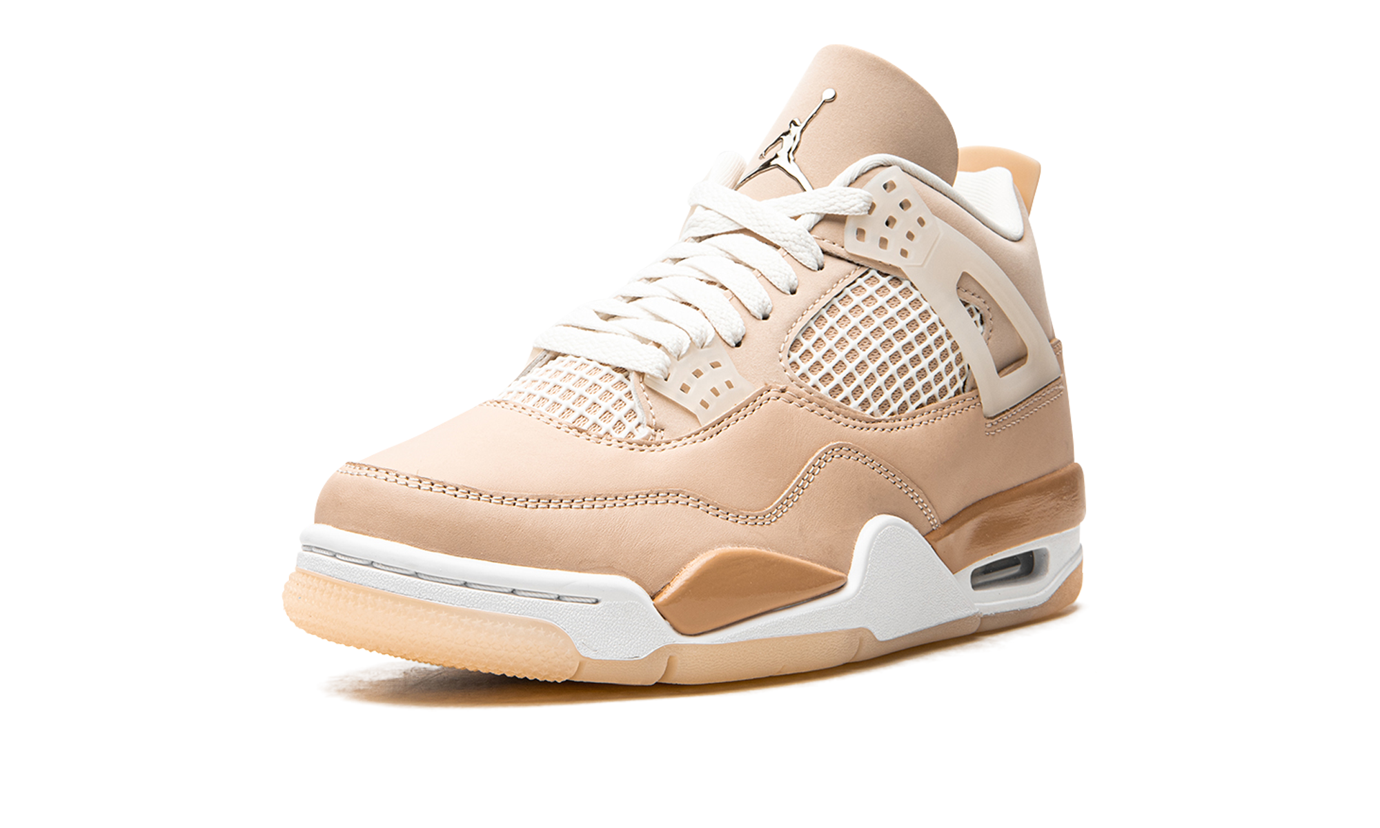 jordan 4 retro shimmer women s+DJ0675-200+left diagnol single view