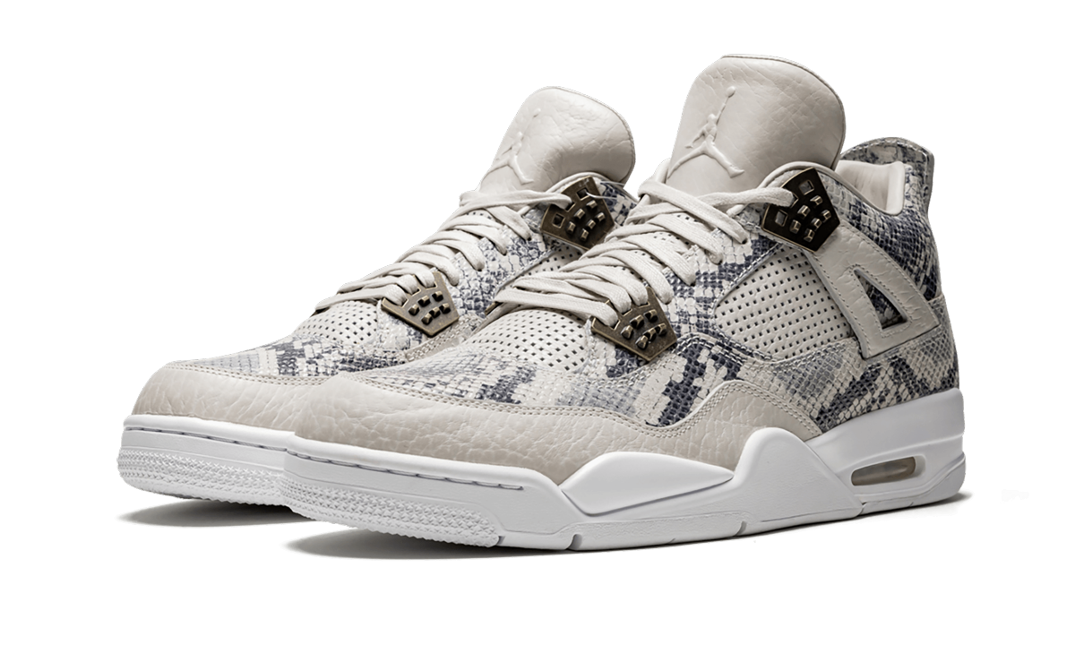 jordan 4 retro snakeskin+819139-030+diagnol left view