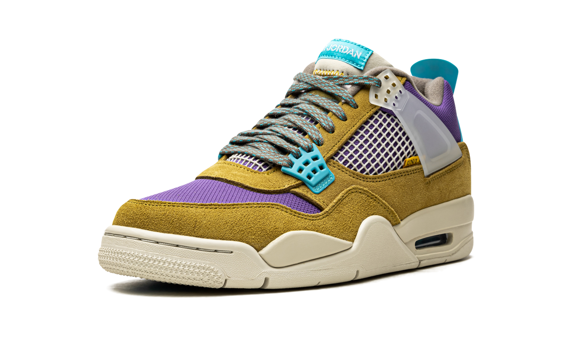 jordan 4 retro sp 30th anniversary union desert moss+DJ5718-300+left diagnol single view