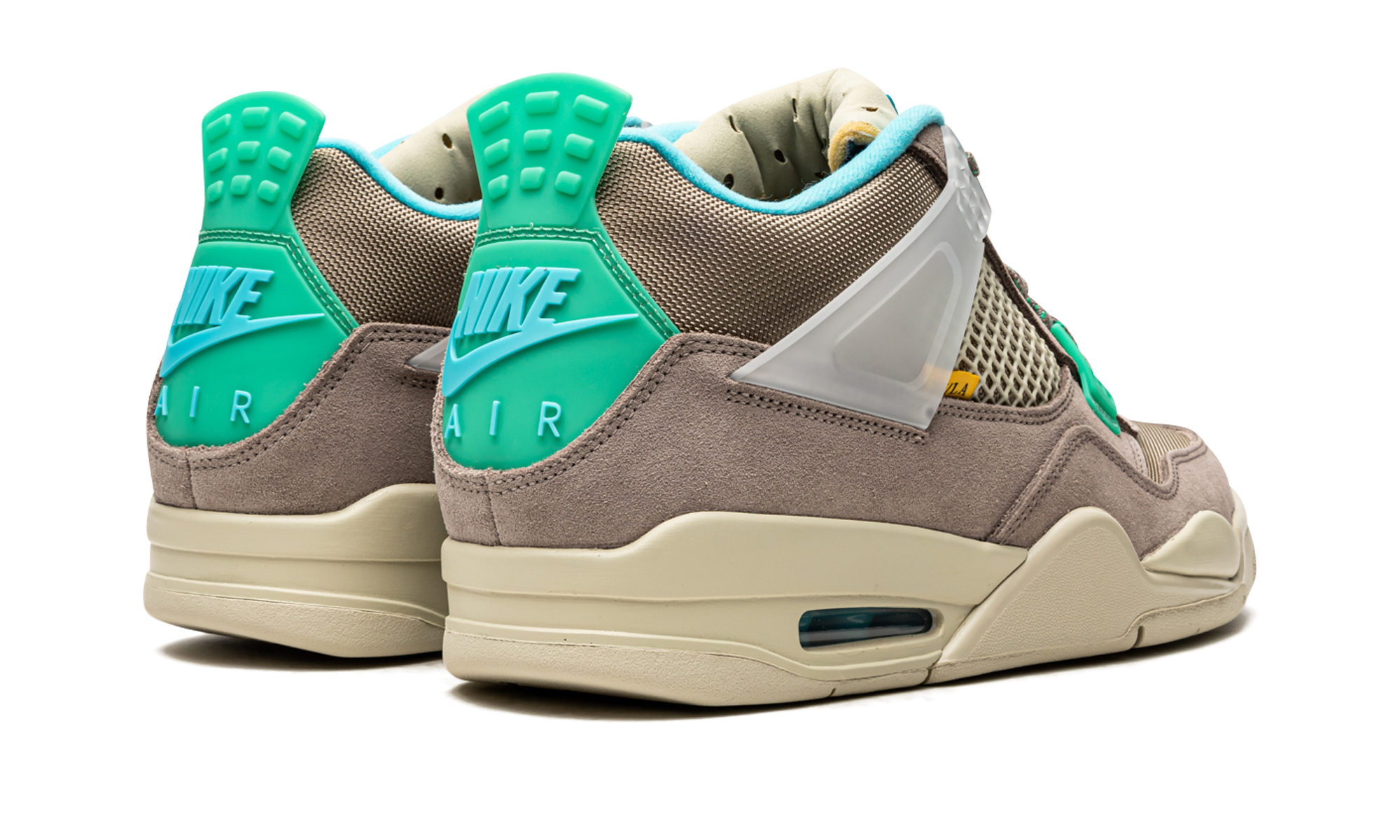 jordan 4 retro sp 30th anniversary union taupe haze+DJ5718-242+diagnol right behind view