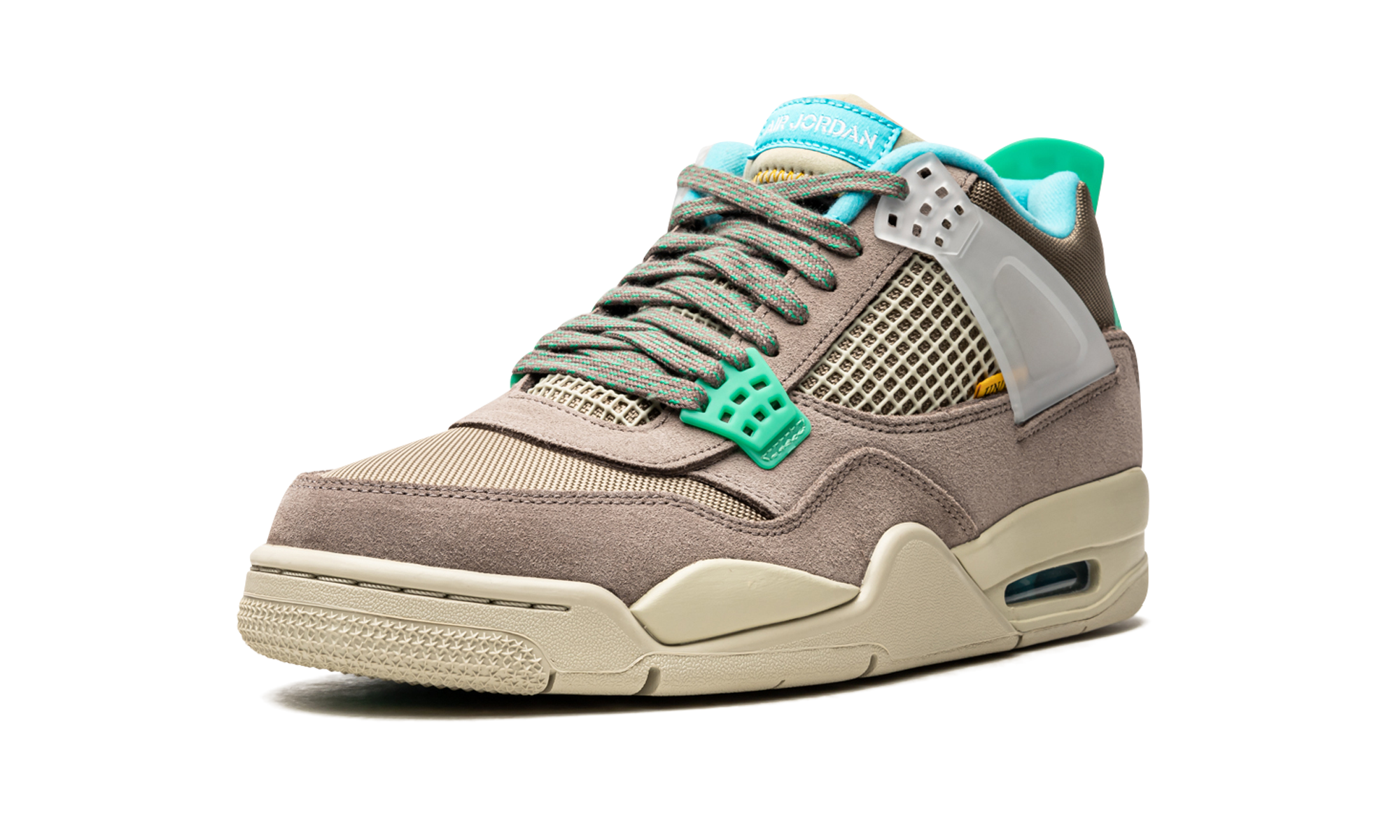 jordan 4 retro sp 30th anniversary union taupe haze+DJ5718-242+left diagnol single view