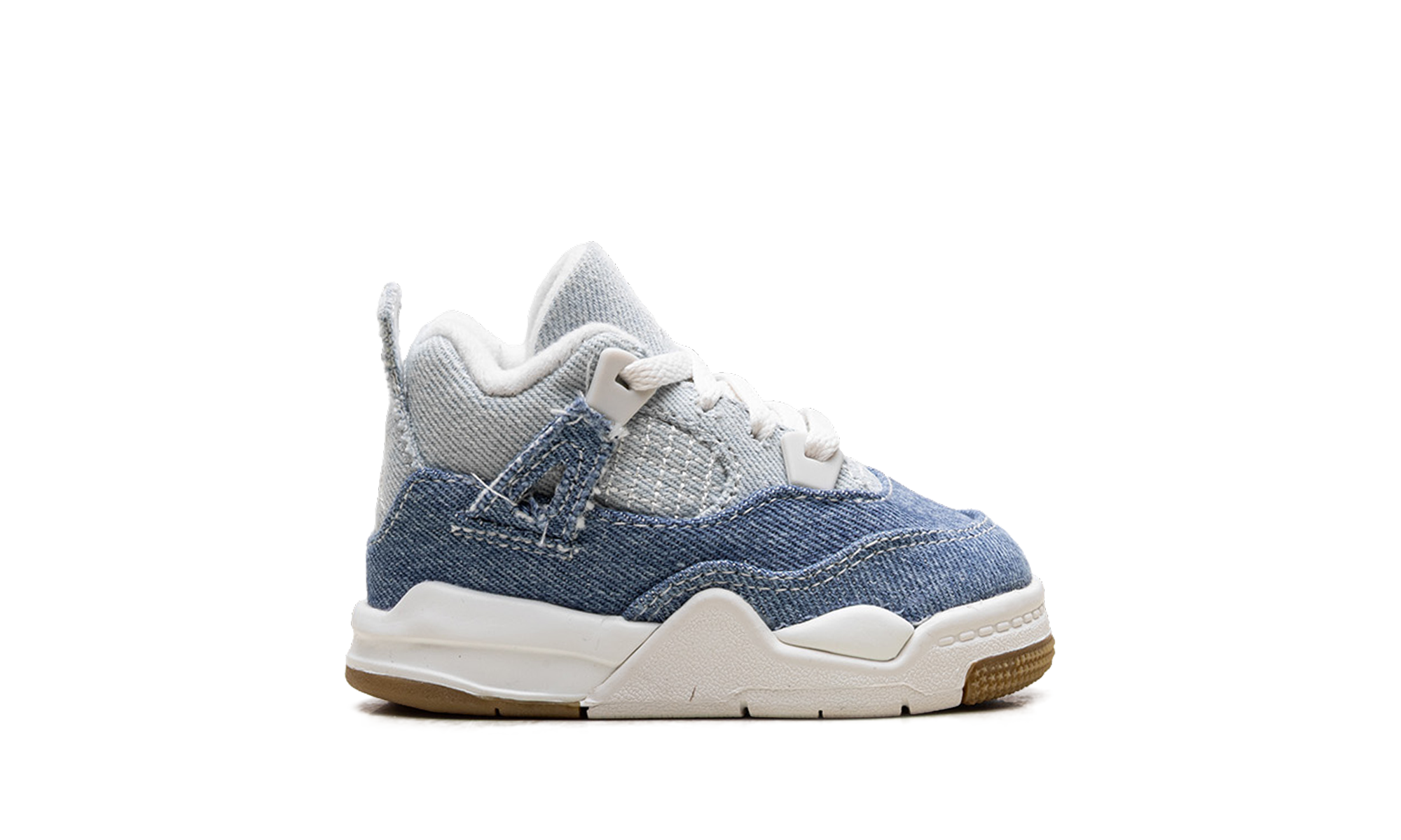 jordan 4 retro tex denim worn blue td+IB6714-100+right view