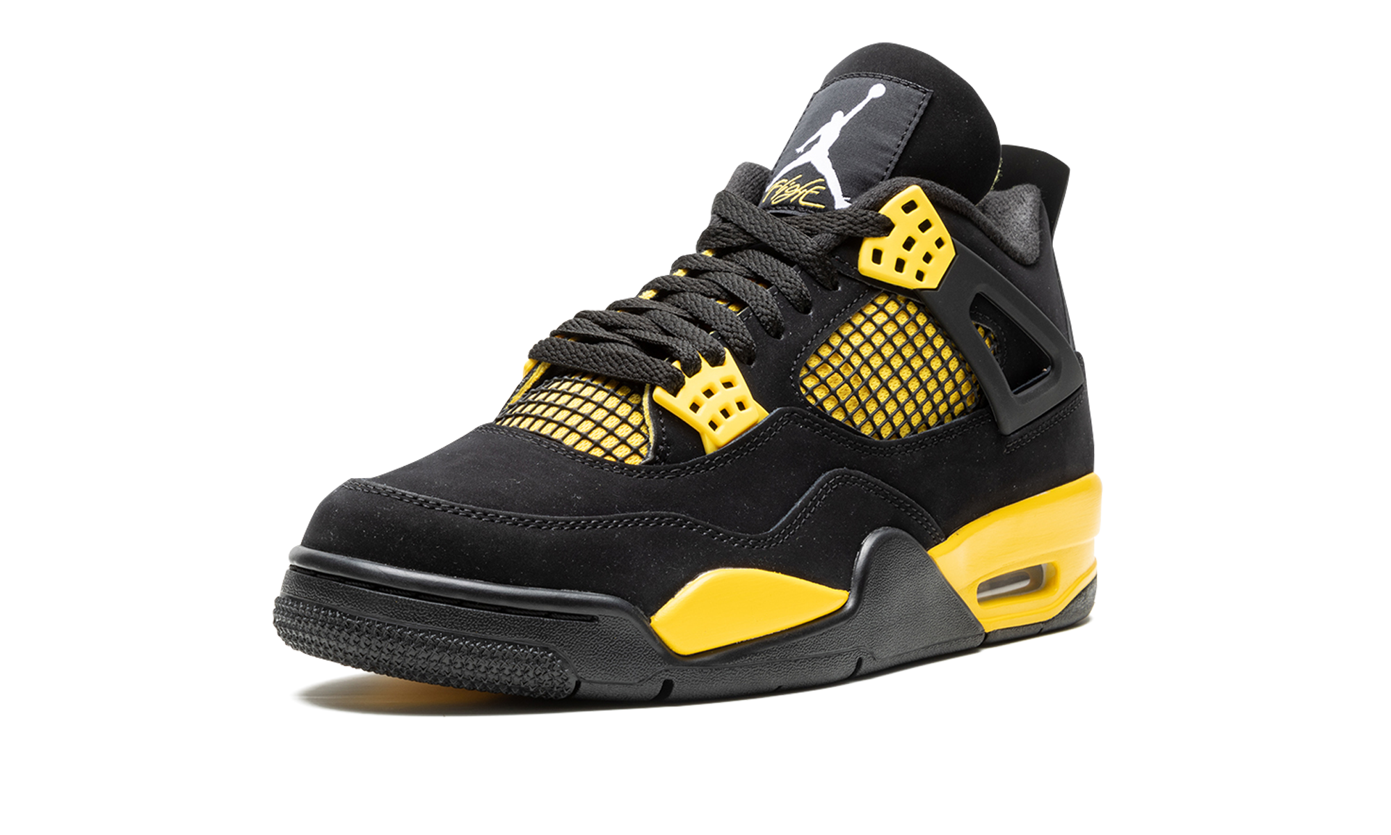 jordan 4 retro thunder 2023+DH6927-017+left diagnol single view