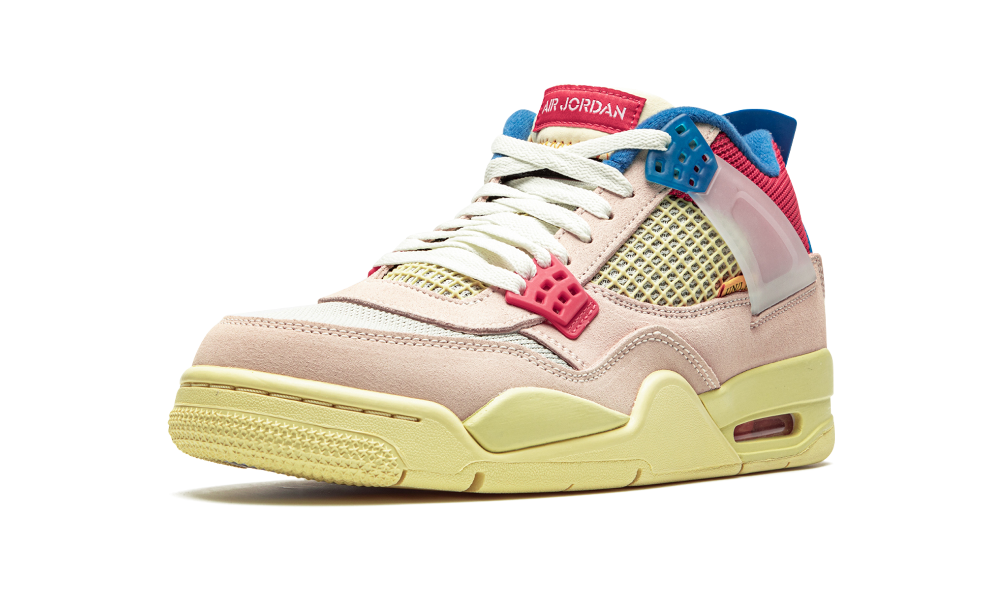 jordan 4 retro union guava ice+DC9533-800+left diagnol single view