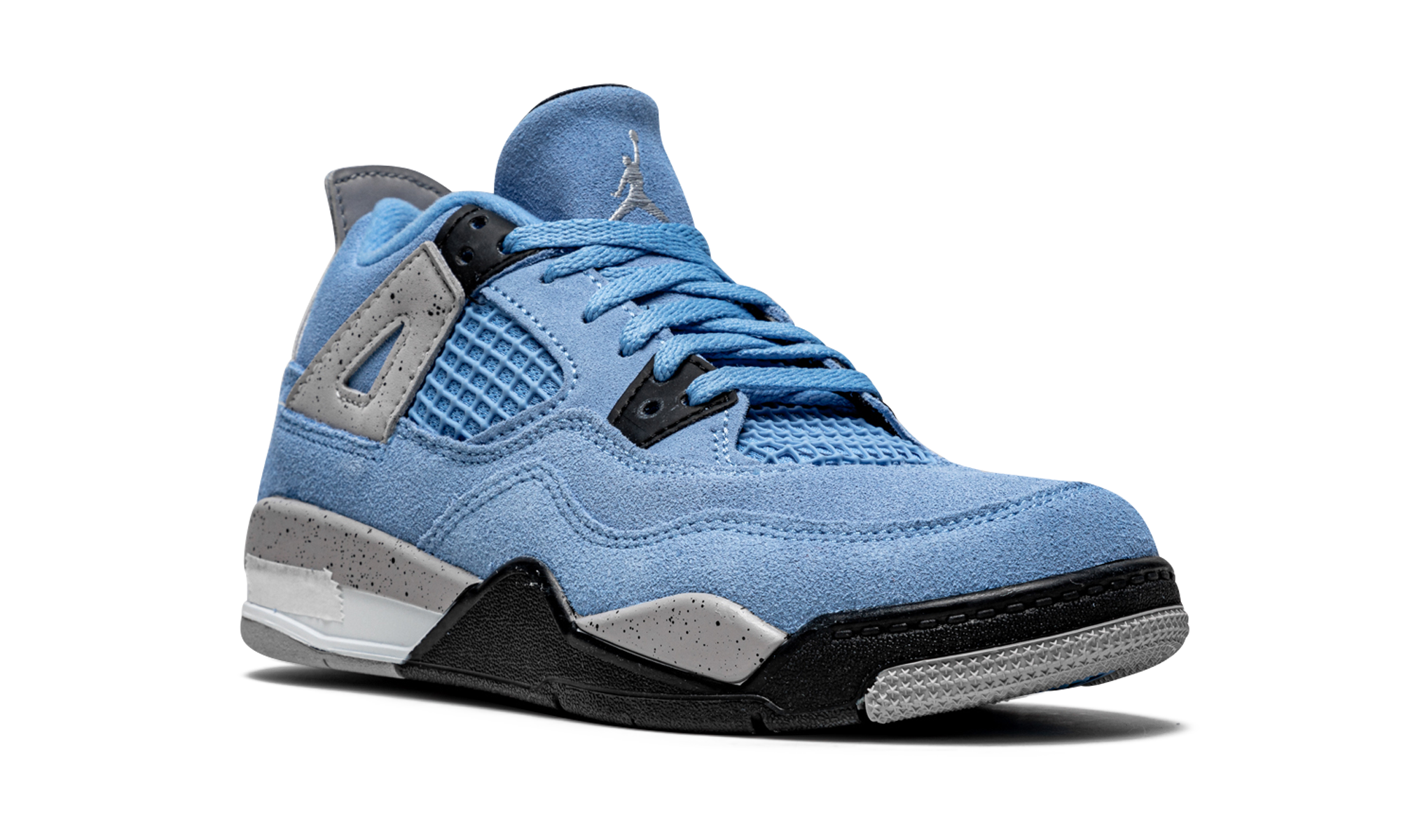 jordan 4 retro university blue ps+BQ7669-400+diagnol right view