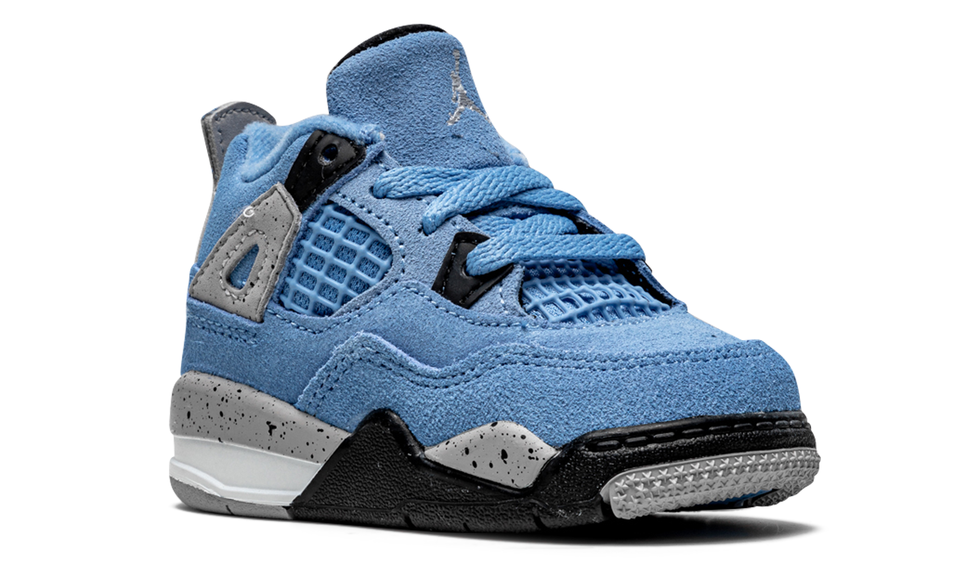 jordan 4 retro university blue td+BQ7670-400+diagnol right view