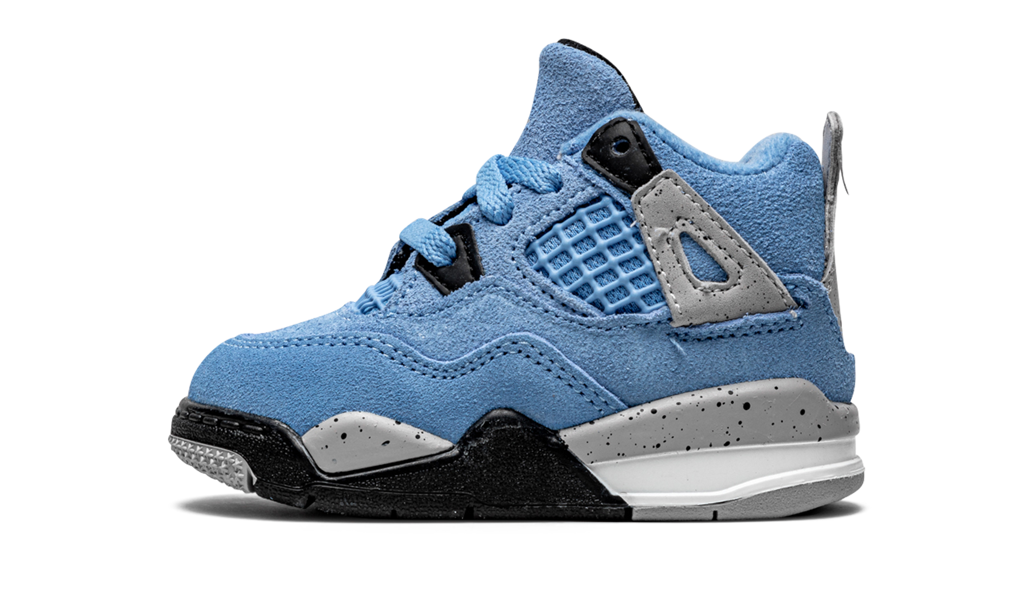 jordan 4 retro university blue td+BQ7670-400+diagnol right view 1