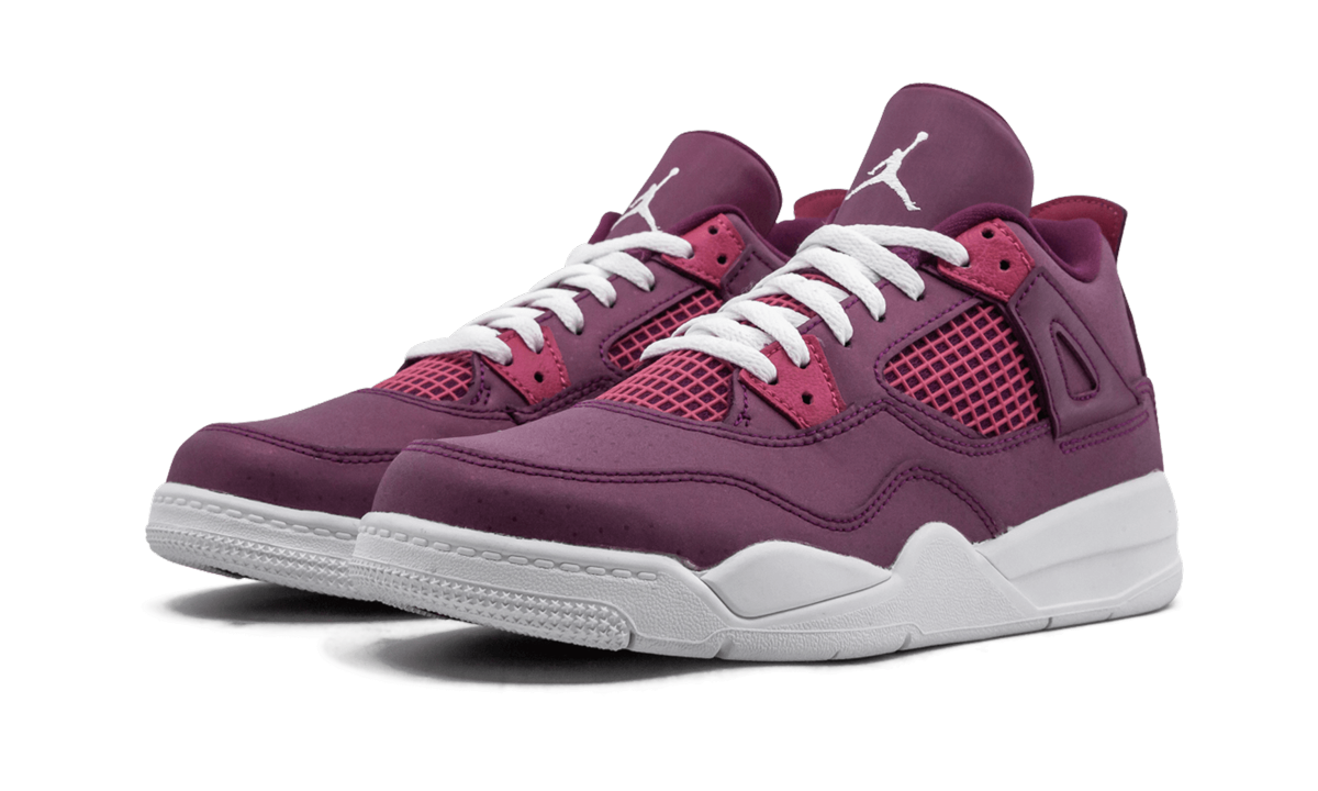 jordan 4 retro valentine s day 2019 ps+BQ7671-661+diagnol left view